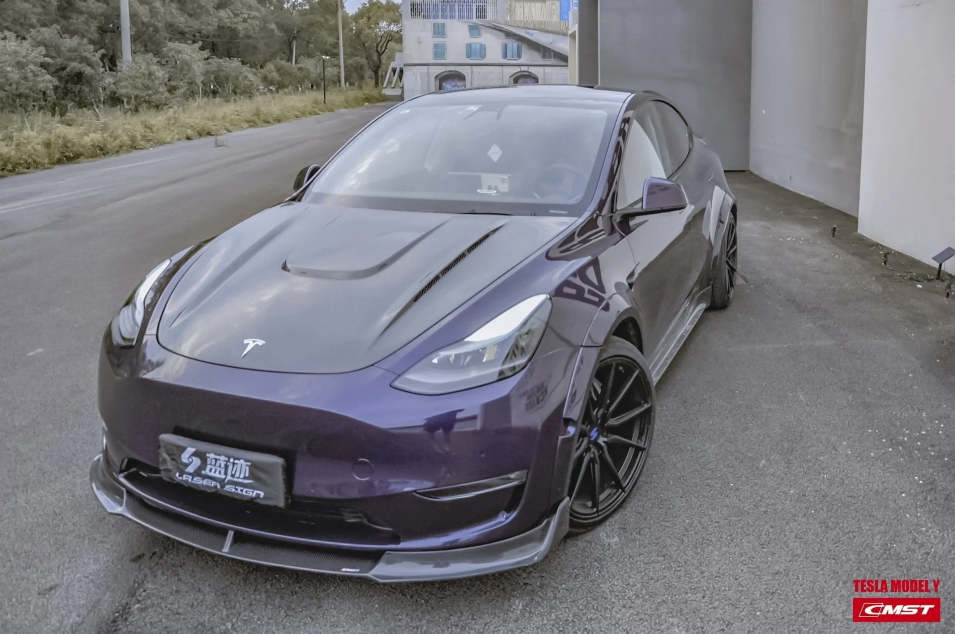 CMST Tuning Carbon Fiber Hood Bonnet Ver.1 for Tesla Model Y - Image 17