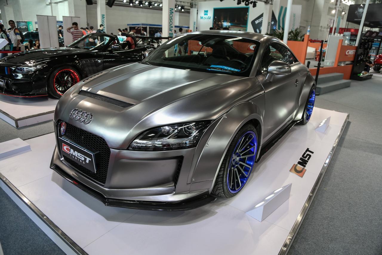 CMST Tuning Carbon Fibre Hood Bonnet  Ver.2 For Audi TT TTS MK2 8J 2007-2015 - Image 4