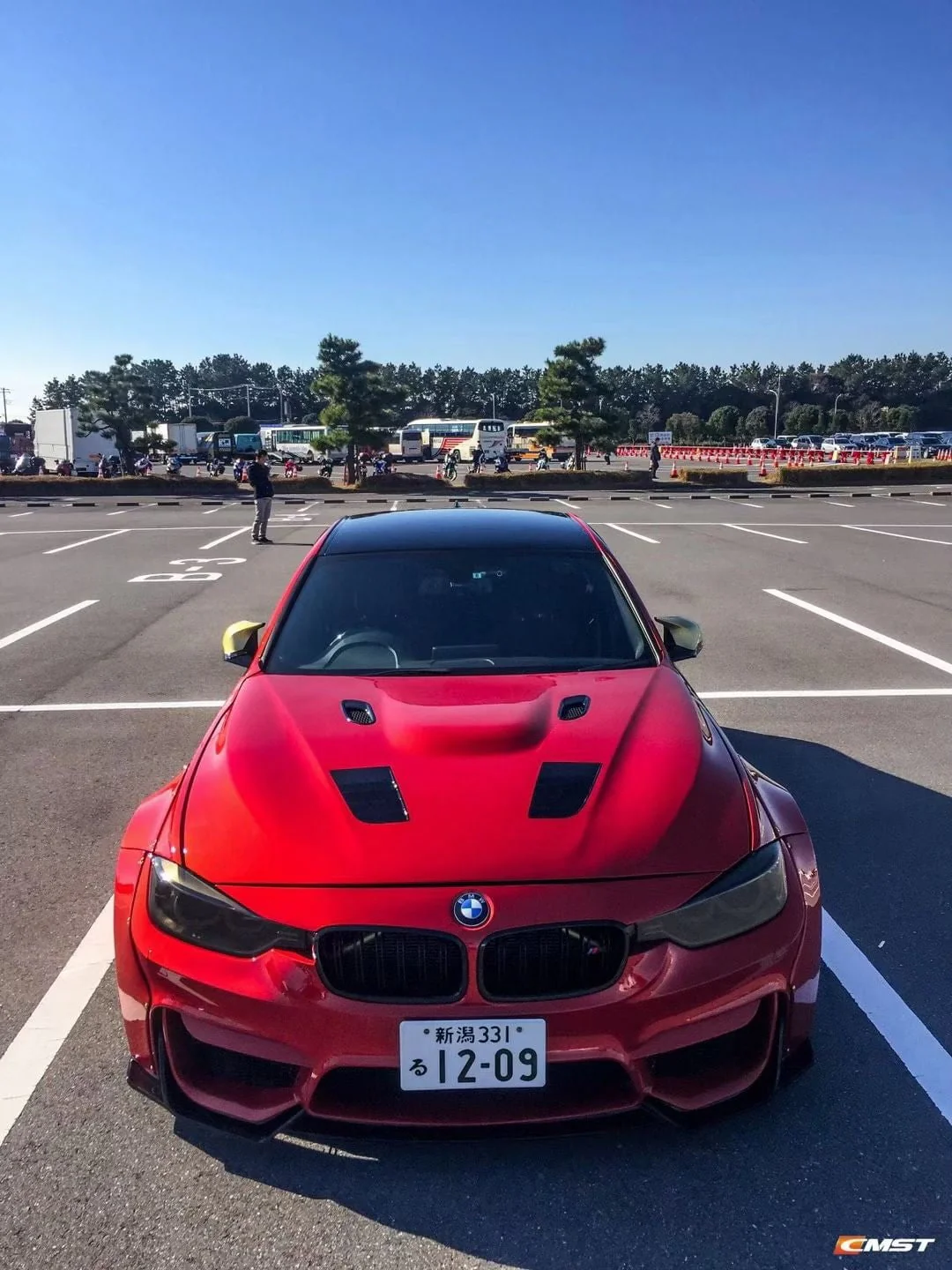 CMST Tuning Carbon Fiber Hood Bonnet Ver.3 for BMW 3 Series F30 F31 / 4 Series F32 F33 F36 2012-2020 - Image 6