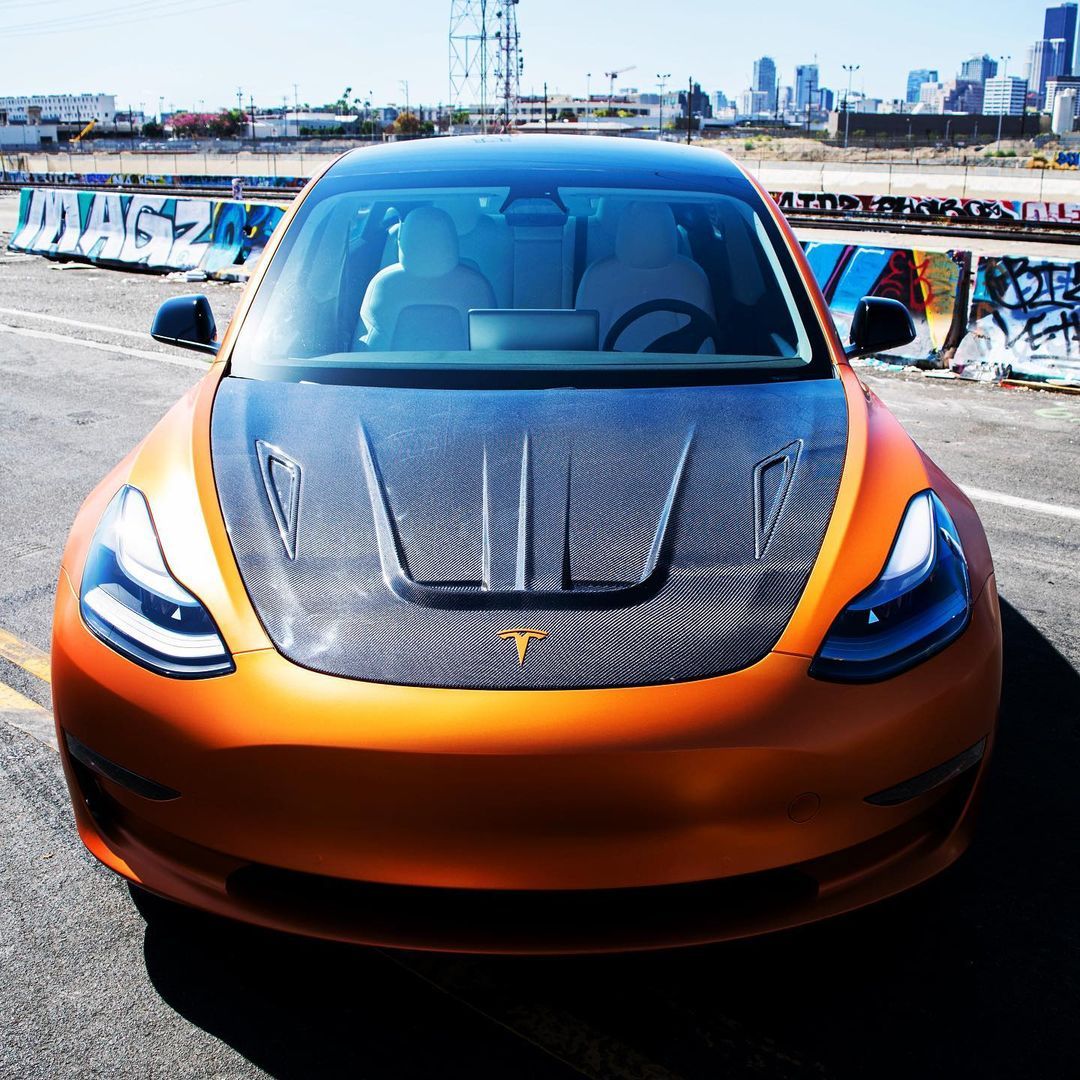 CMST Tuning Carbon Fiber Hood Ver.1 for Tesla Model 3 - Image 7