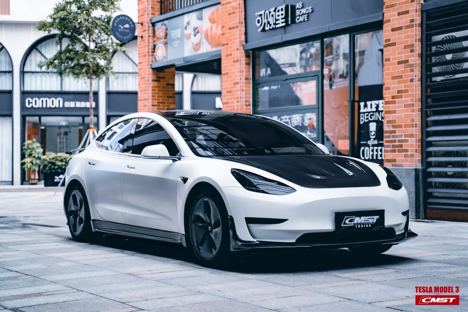 CMST Tuning Carbon Fiber Hood Ver.1 for Tesla Model 3 - Image 9