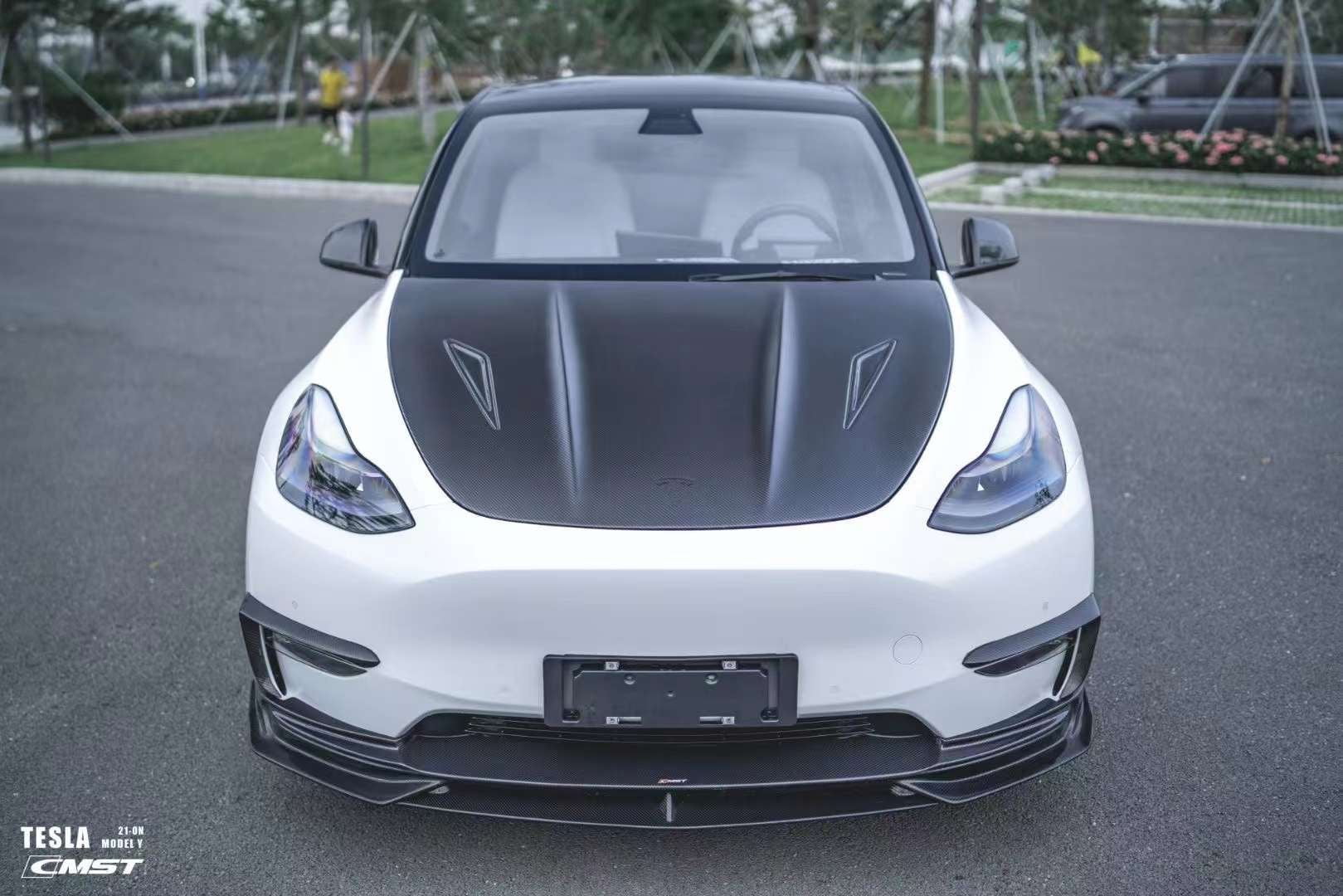 CMST Tuning Carbon Fiber Hood Ver.2 for Tesla Model Y - Image 13
