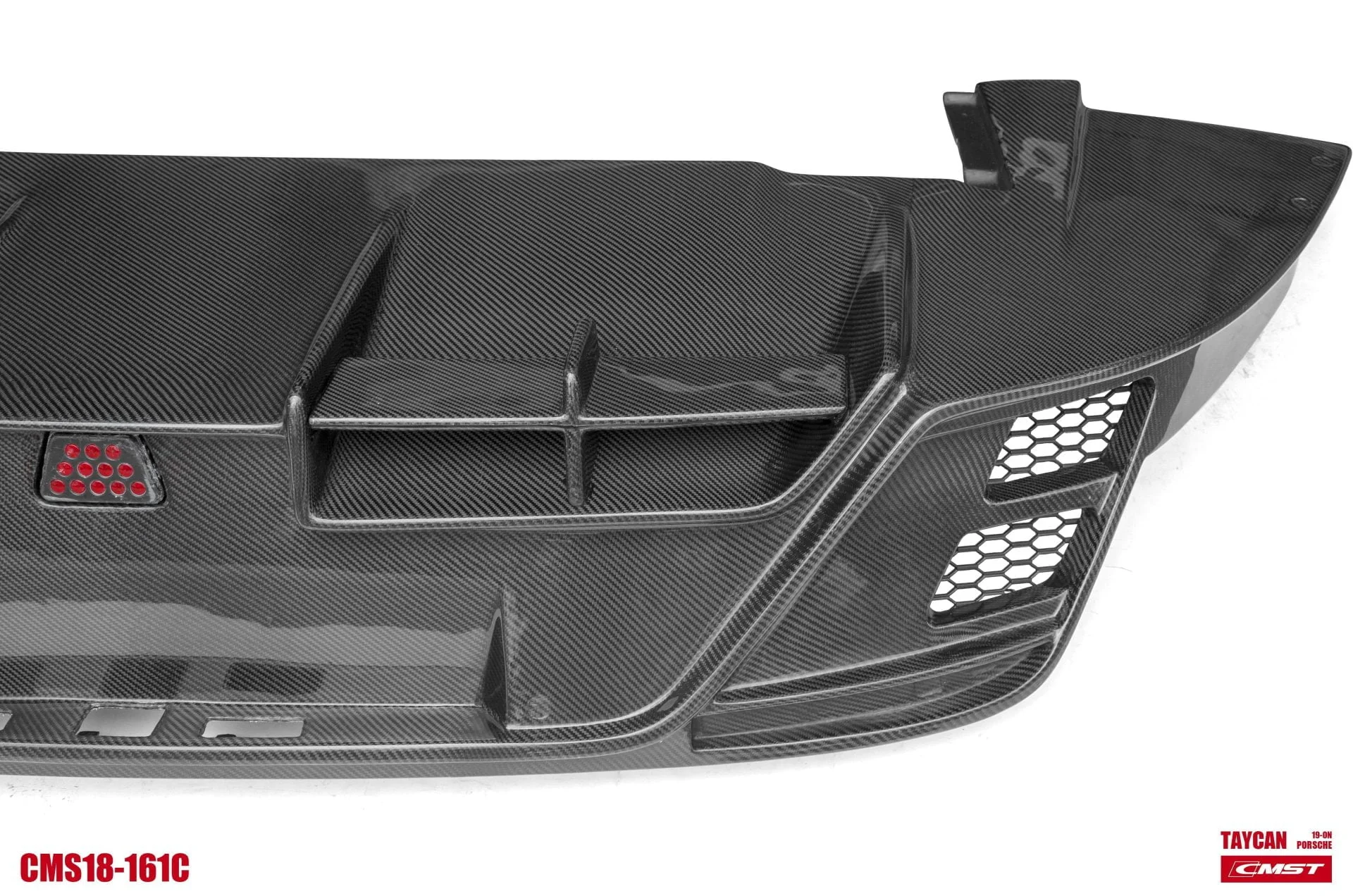CMST Tuning Carbon Fiber Rear Diffuser & Canards for Porsche Taycan Base, 4S, and Gran Turismo - Image 6