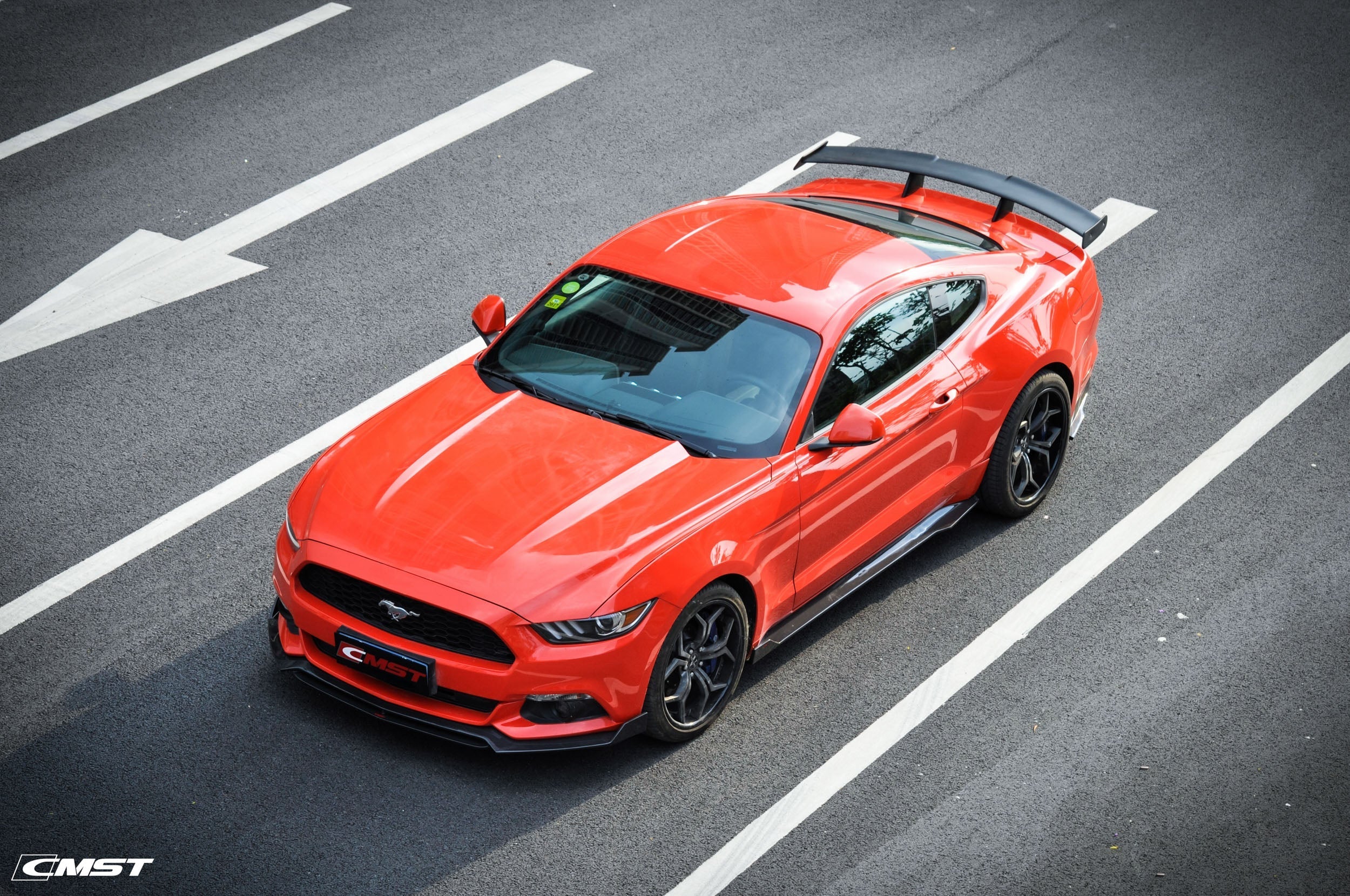 CMST Carbon Fiber Rear Spoiler Ver.1 for Ford Mustang S550 2015-ON - Image 5