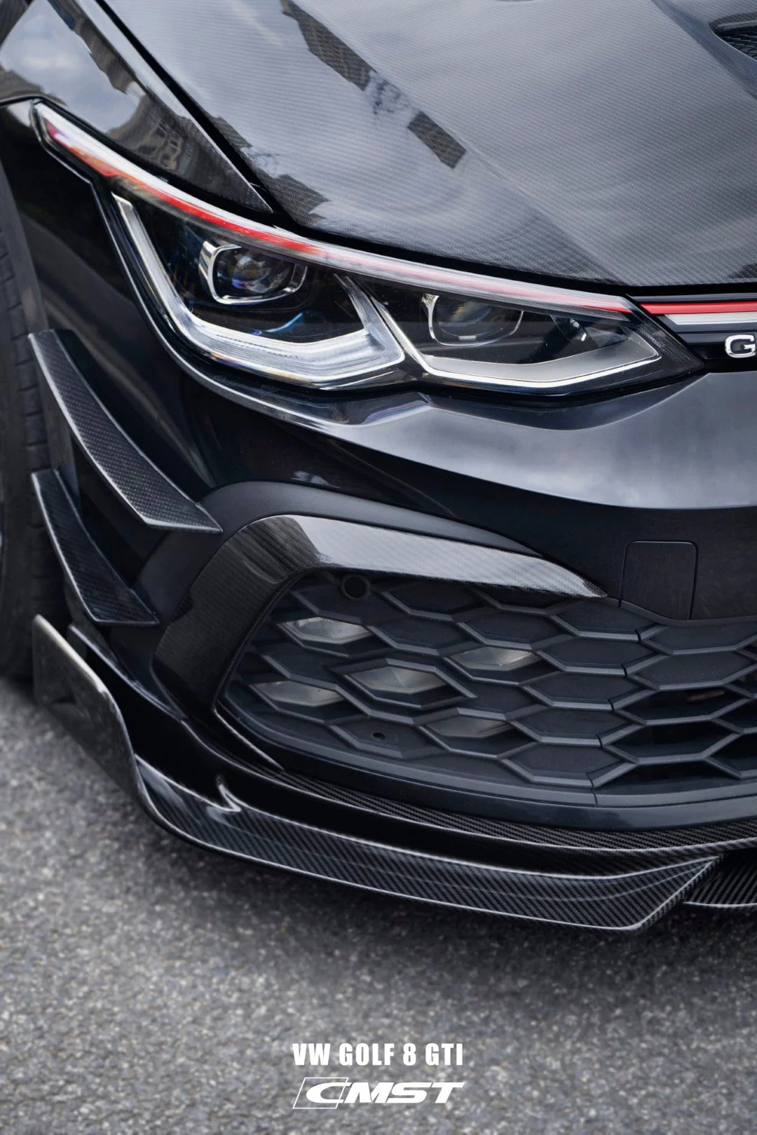 CMST Tuning Carbon Fiber Full Dry-Carbon Bodykit for Volkswagen GTI MK8 - Image 33