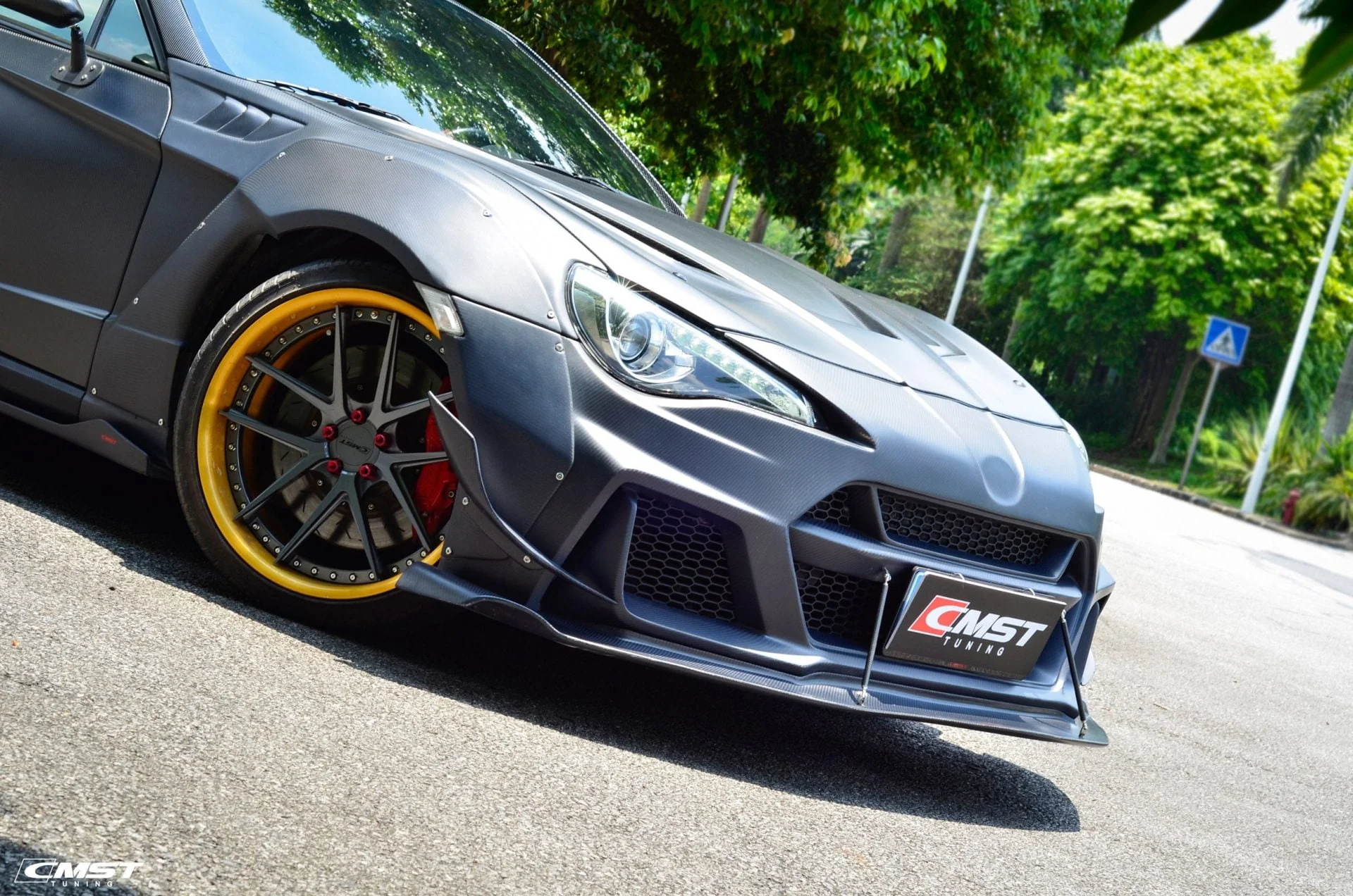 CMST Tuning Carbon Fiber Widebody Version "JOKER" Kit for Toyota 86 GT86 Scion FRS BRZ 2013-2020 - Image 27
