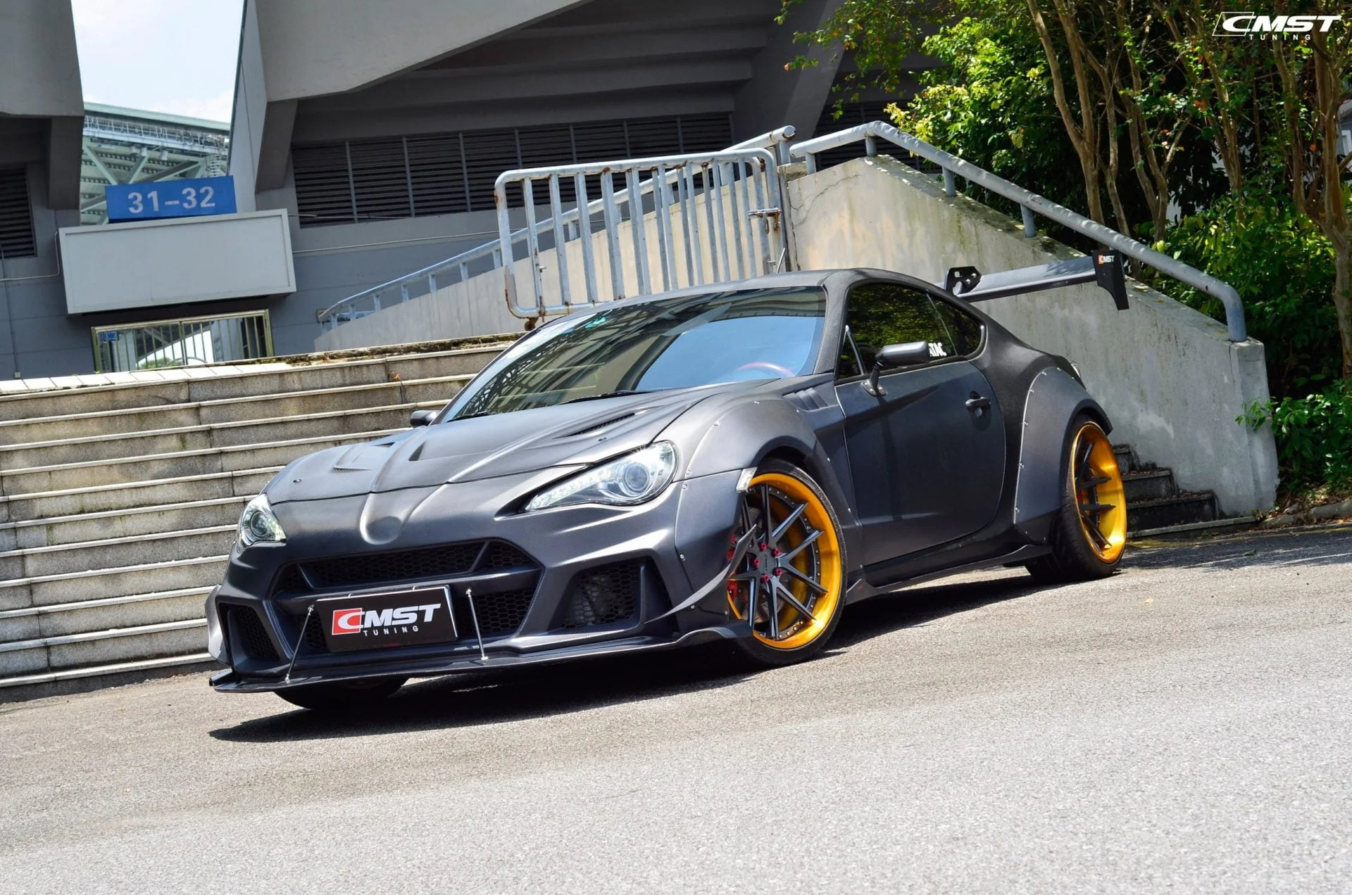 CMST Tuning Carbon Fiber Widebody Version "JOKER" Kit for Toyota 86 GT86 Scion FRS BRZ 2013-2020 - Image 3