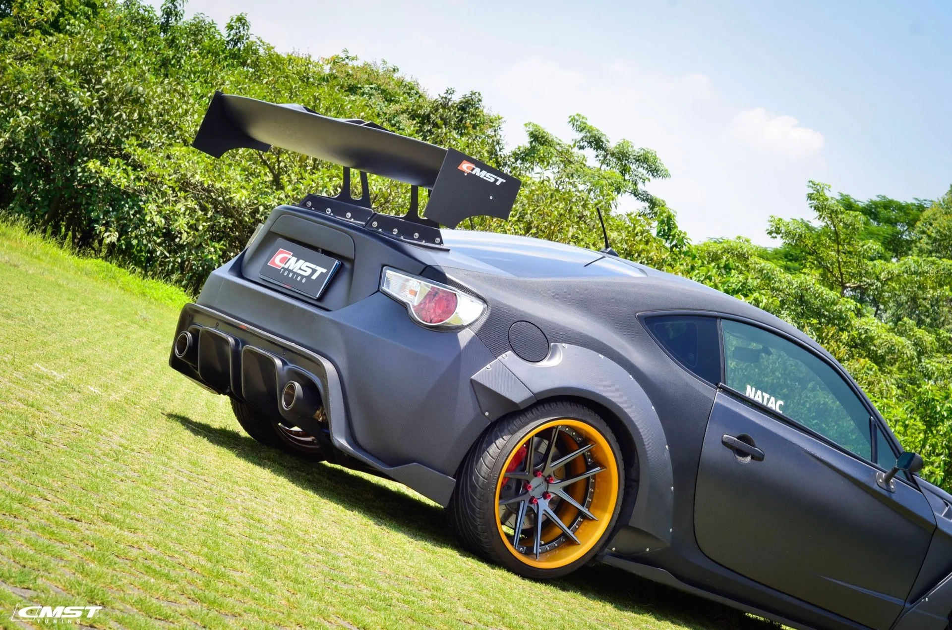 CMST Tuning Carbon Fiber Widebody Version "JOKER" Kit for Toyota 86 GT86 Scion FRS BRZ 2013-2020 - Image 30
