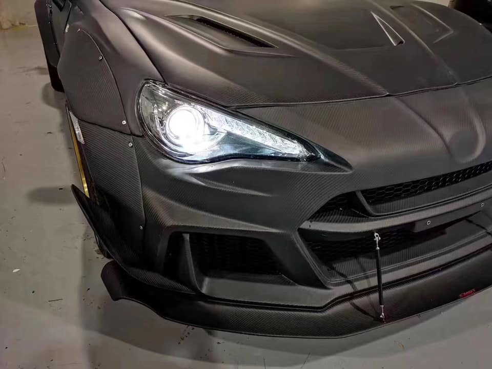 CMST Tuning Carbon Fiber Widebody Version "JOKER" Kit for Toyota 86 GT86 Scion FRS BRZ 2013-2020 - Image 7