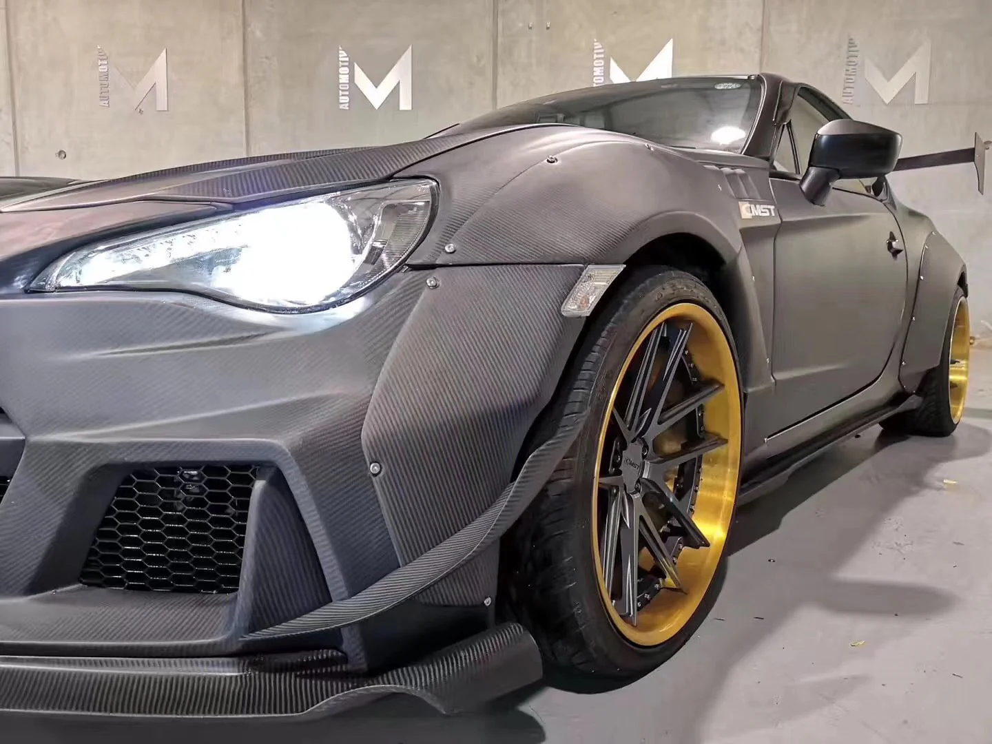 CMST Tuning Carbon Fiber Widebody Version "JOKER" Kit for Toyota 86 GT86 Scion FRS BRZ 2013-2020 - Image 9