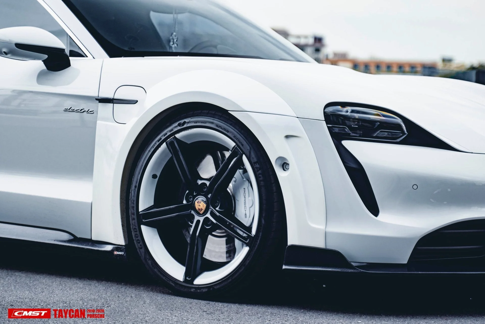 CMST Tuning FRP Widebody Wheel Arches for Porsche Taycan & 4S & Turbo & Turbo S - Image 11