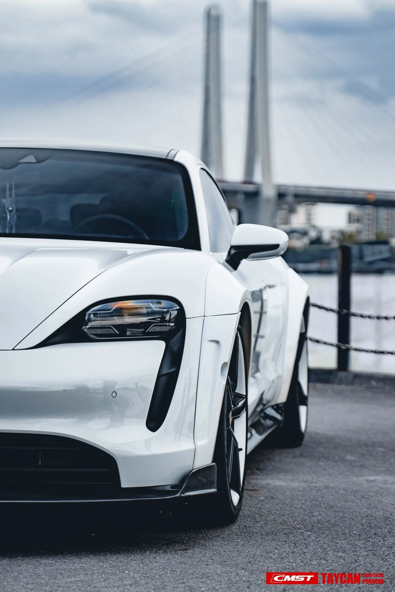 CMST Tuning FRP Widebody Wheel Arches for Porsche Taycan & 4S & Turbo & Turbo S - Image 12