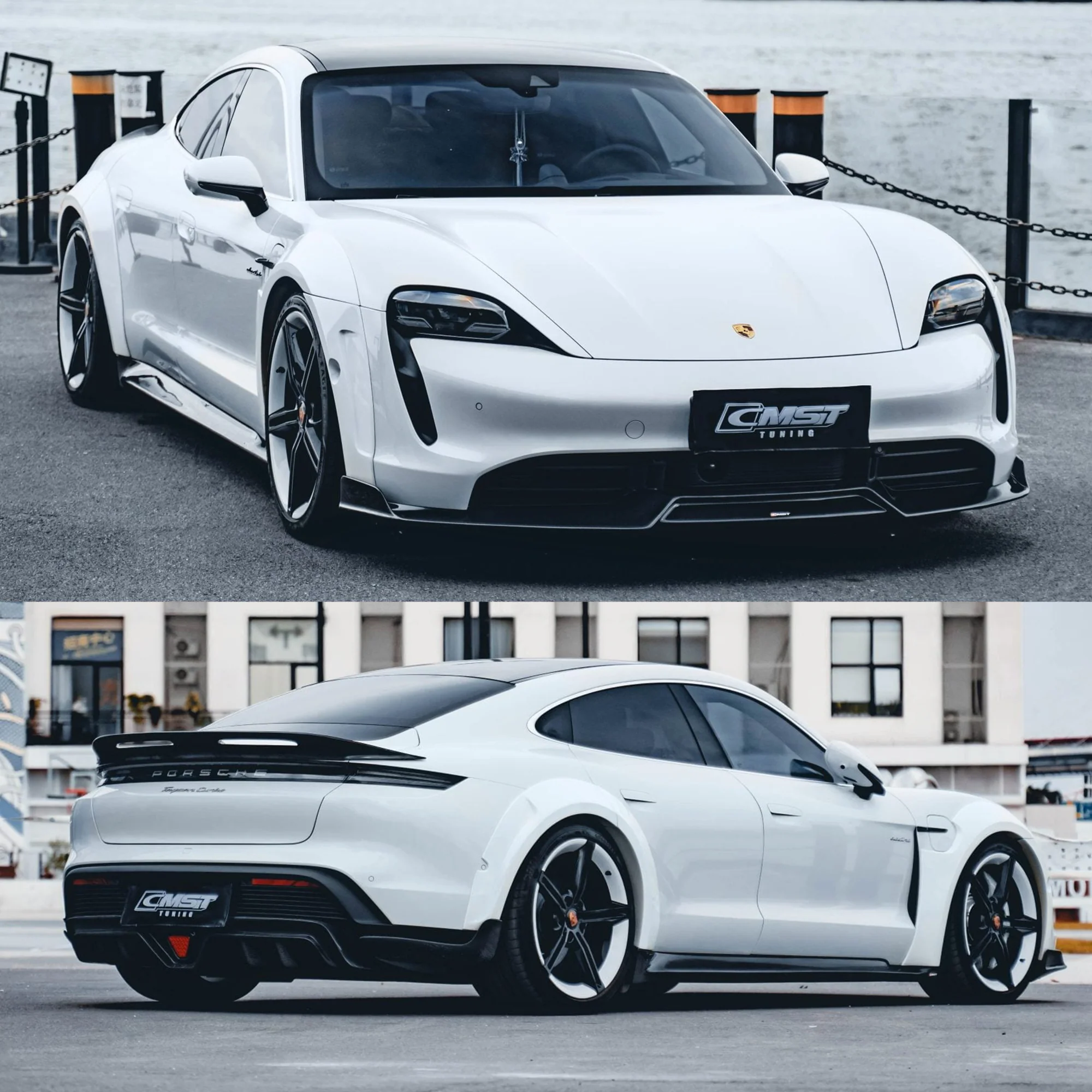 CMST Tuning FRP Widebody Wheel Arches for Porsche Taycan & 4S & Turbo & Turbo S - Image 2