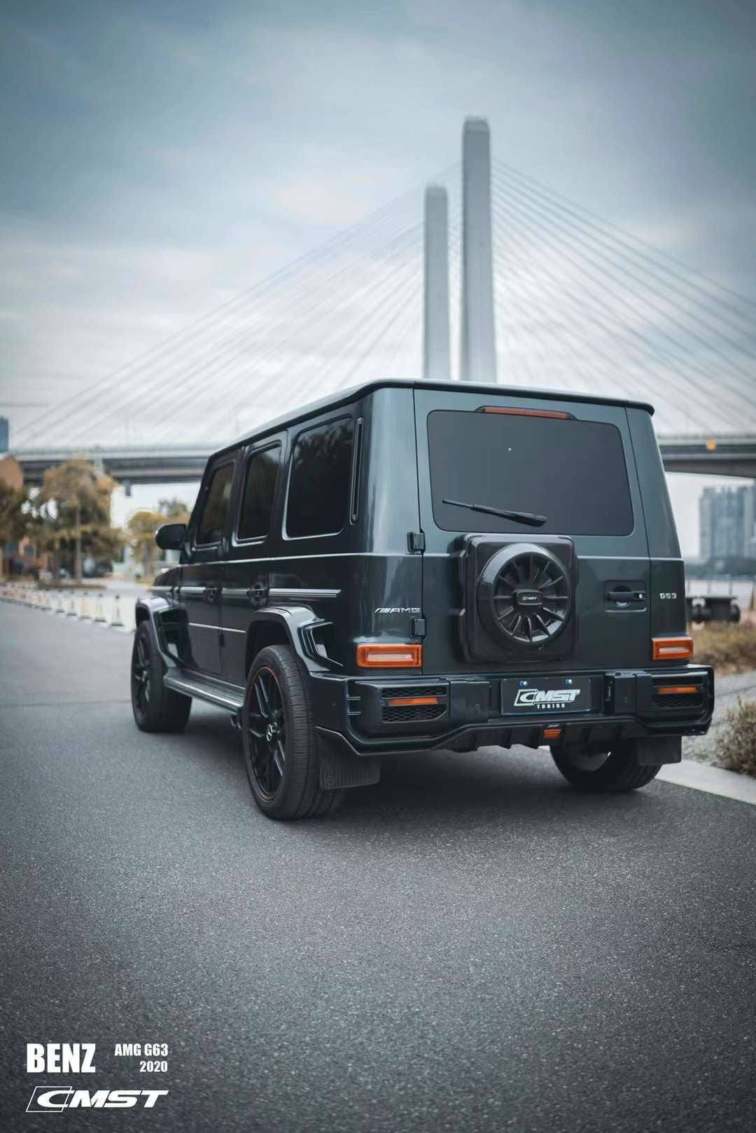CMST Tuning Pre-preg Carbon Fiber Spare Tire Delete for Mercedes Benz G63 / G550 / G500 W464 - Image 17