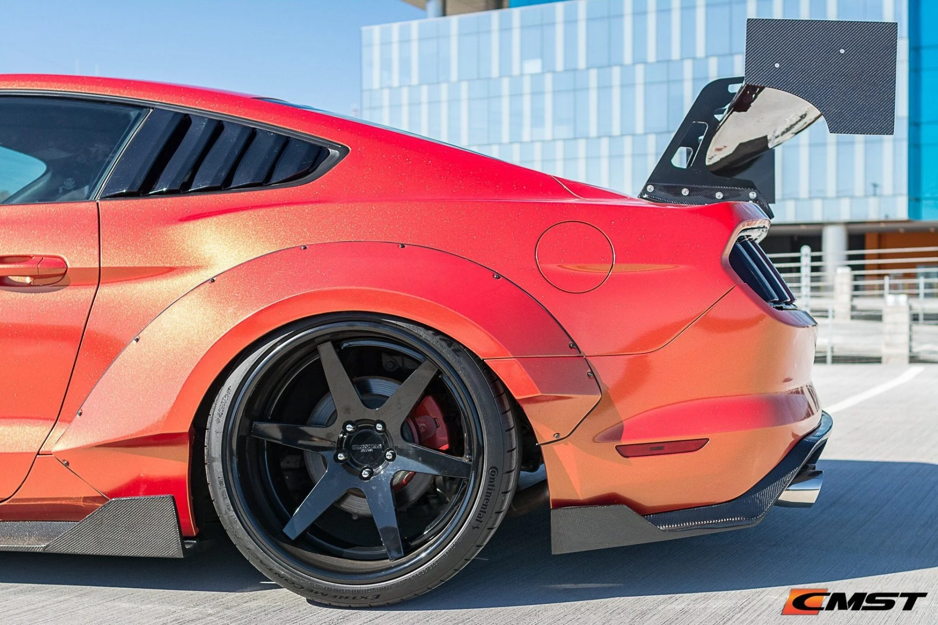 CMST Tuning Widebody Front & Rear Wheel Arches for Ford Mustang S550.1 2015- 2017 - Image 24