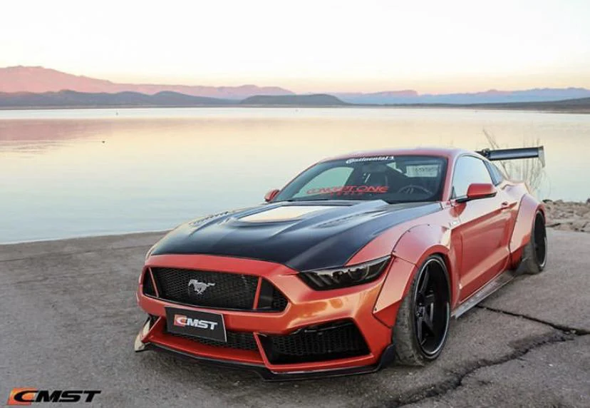 CMST Tuning Widebody Front & Rear Wheel Arches for Ford Mustang S550.1 2015- 2017 - Image 27