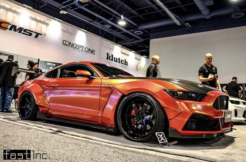 CMST Tuning Widebody Front & Rear Wheel Arches for Ford Mustang S550.1 2015- 2017 - Image 29