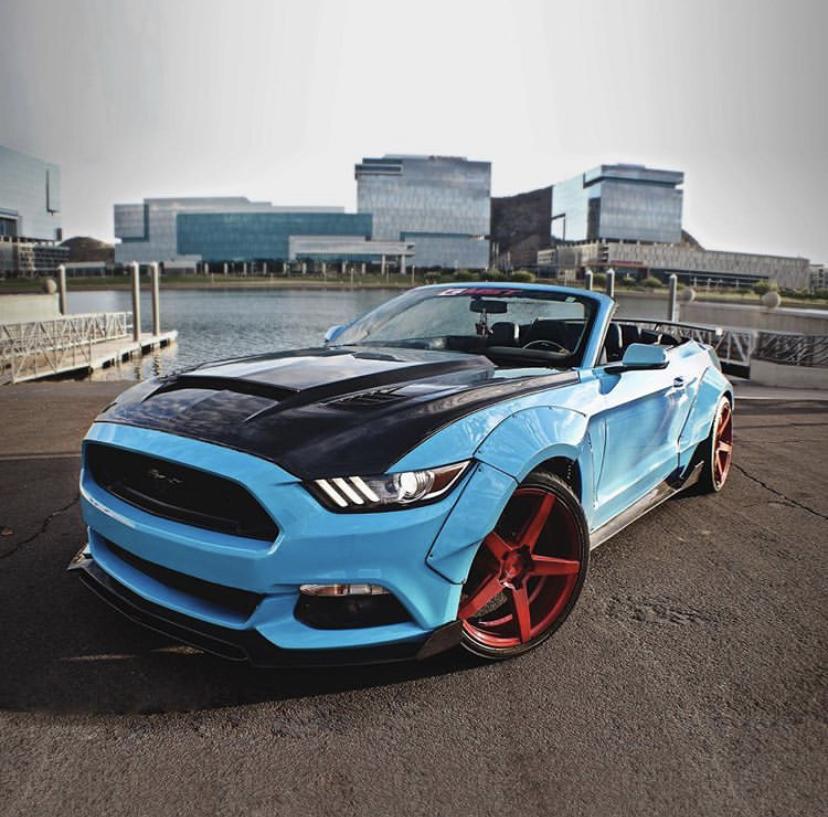 CMST Tuning Widebody Front & Rear Wheel Arches for Ford Mustang S550.1 2015- 2017 - Image 32