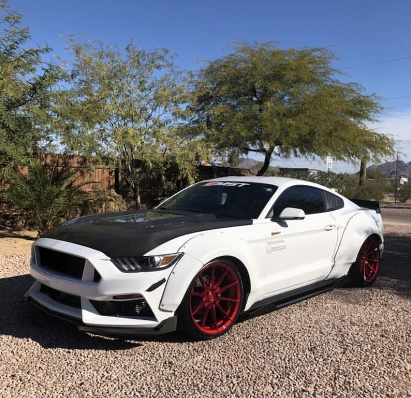 CMST Tuning Widebody Front & Rear Wheel Arches for Ford Mustang S550.1 2015- 2017 - Image 34