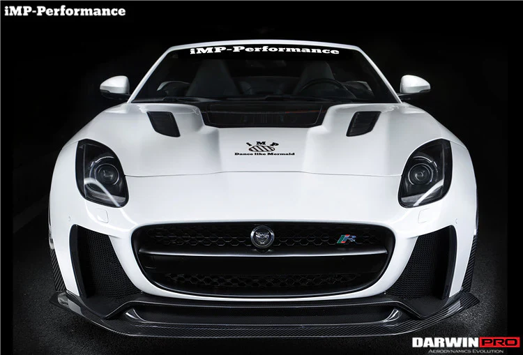 DarwinPRO 2013-2017 Jaguar F-Type Coupe & Convertible IMP Performance Partial Carbon Bodykit + Bonnet - Image 9