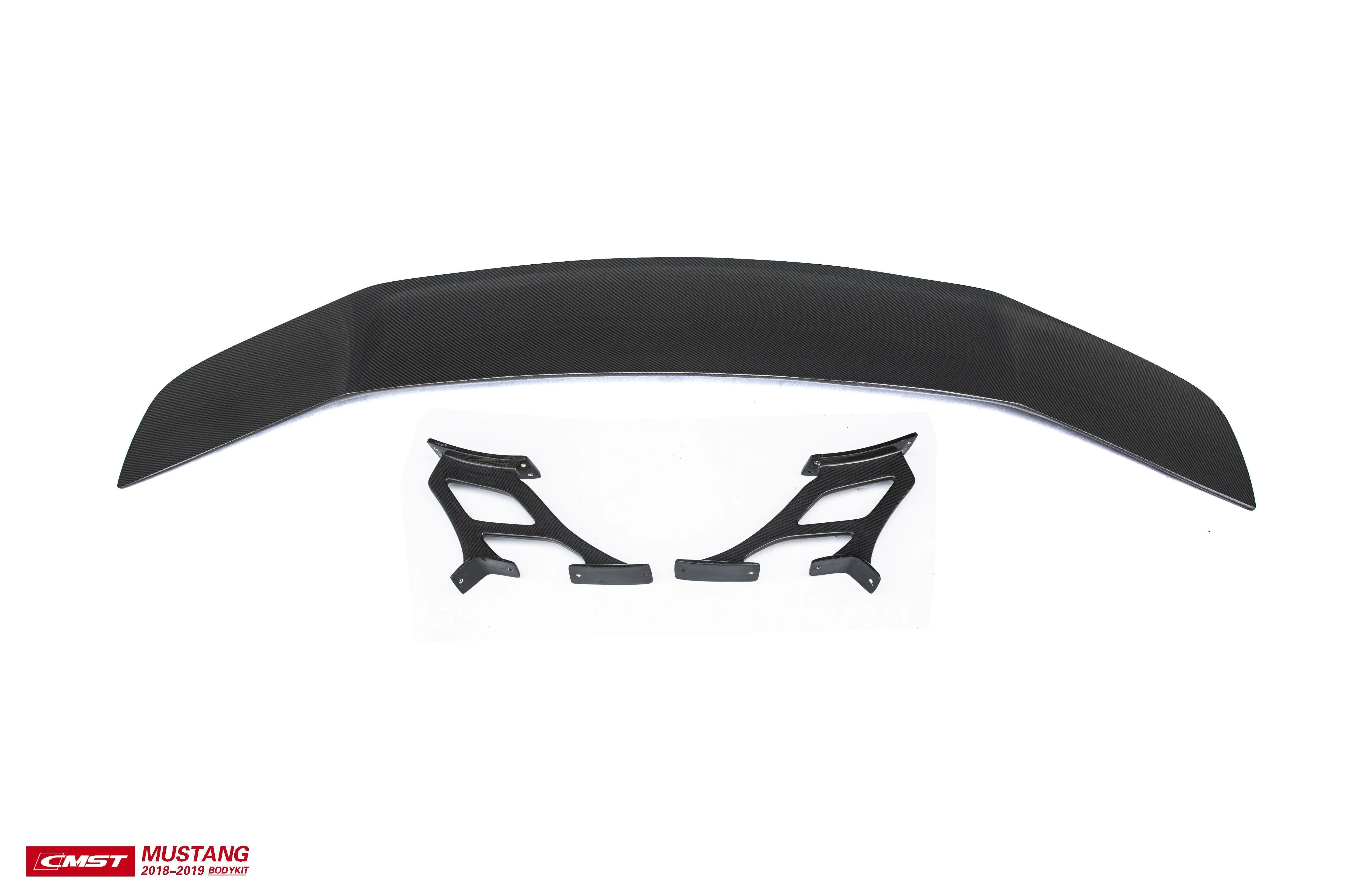 CMST Carbon Fiber Rear Spoiler Wing Ver.4 for Ford Mustang S550 2015-2022 - Image 23