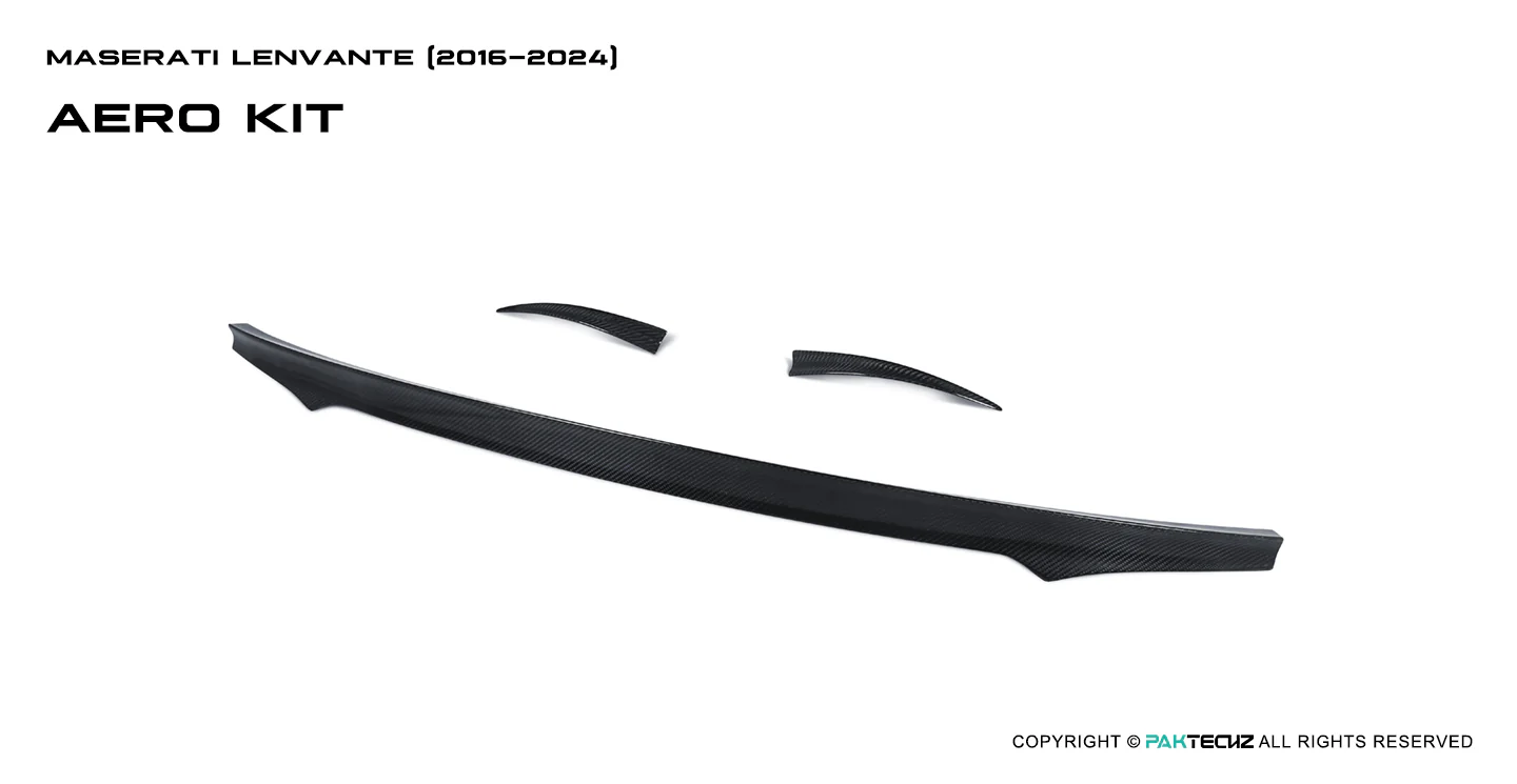 Maserati Levante Paktechz Full Dry Carbon Aerodynamics kit - Image 10