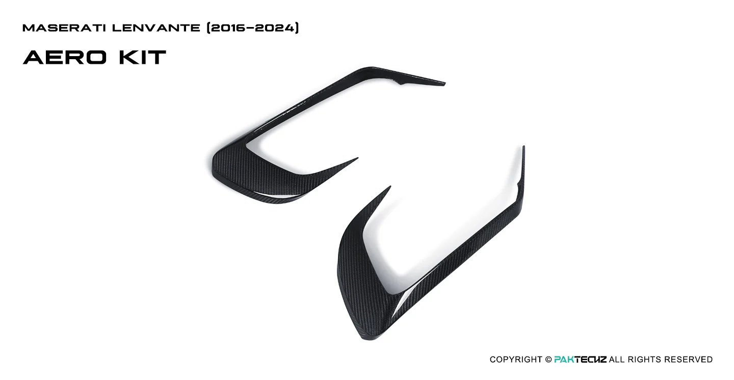 Maserati Levante Paktechz Full Dry Carbon Aerodynamics kit - Image 11
