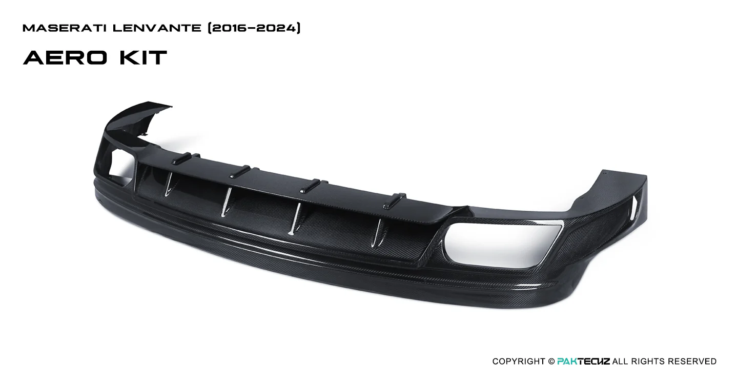 Maserati Levante Paktechz Full Dry Carbon Aerodynamics kit - Image 13