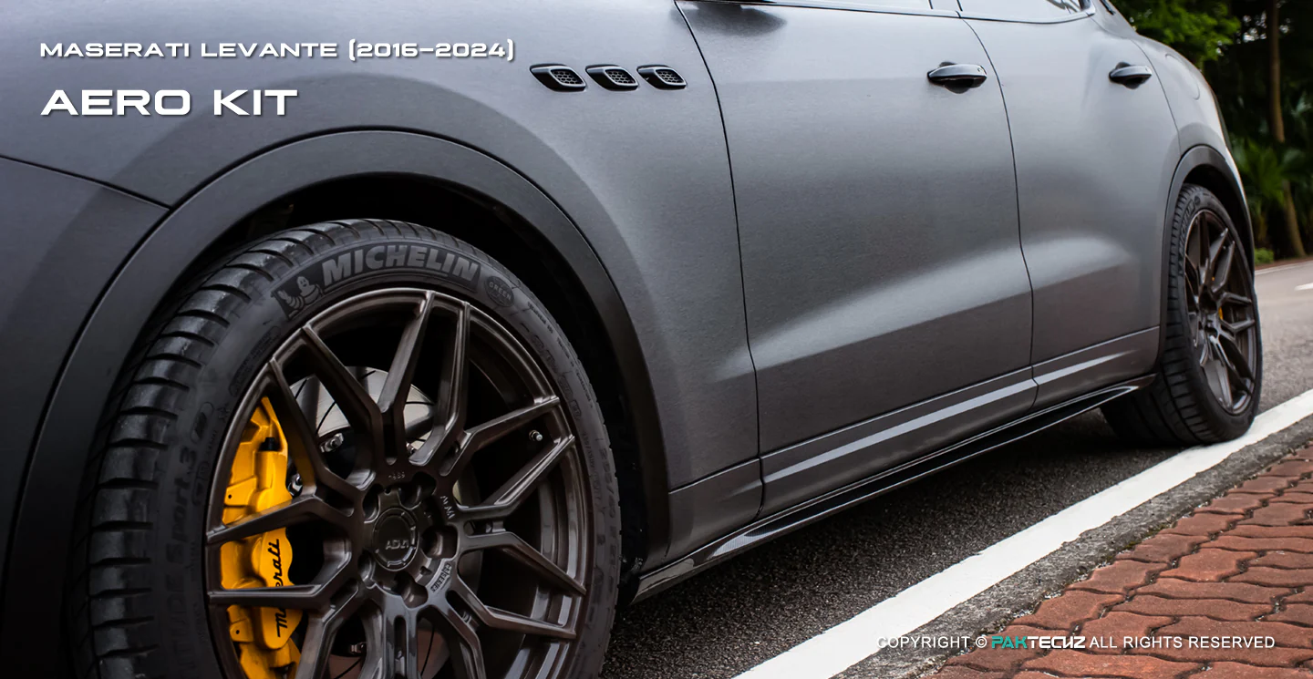 Maserati Levante Paktechz Full Dry Carbon Aerodynamics kit - Image 20