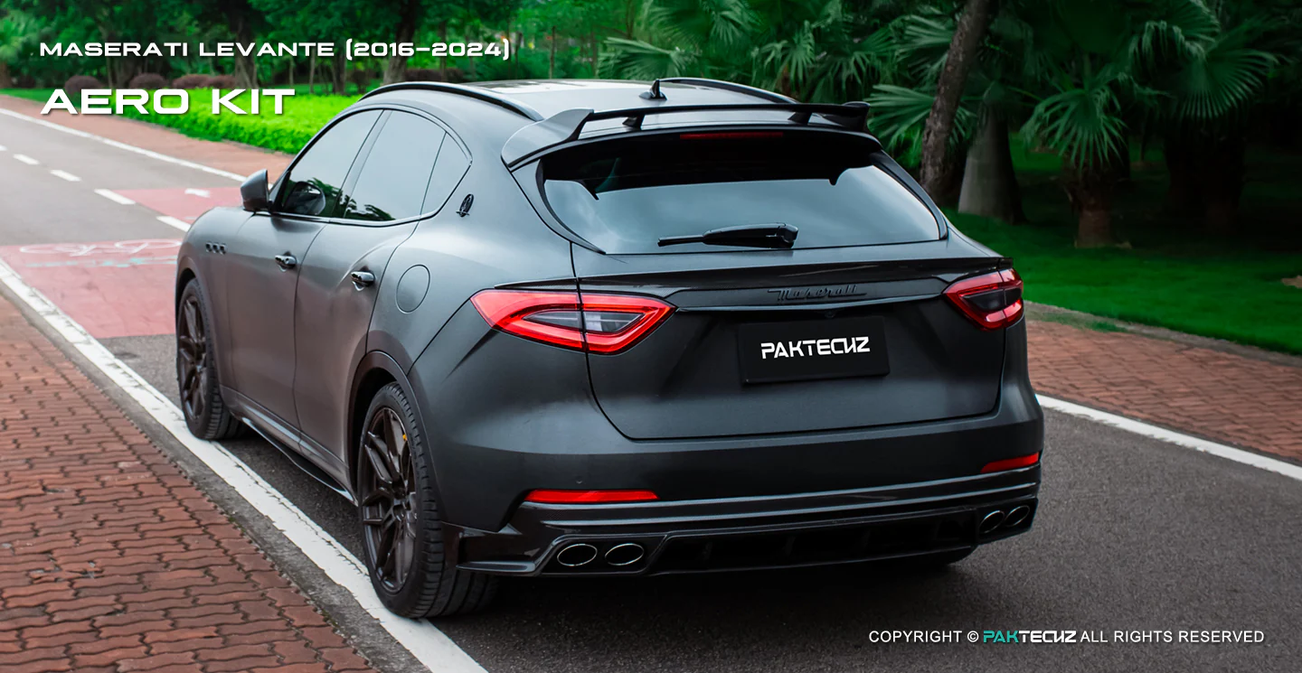 Maserati Levante Paktechz Full Dry Carbon Aerodynamics kit - Image 23