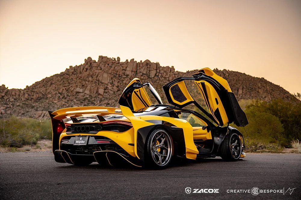 ZACOE McLaren 720s Galaxy Carbon Fibre Wide Body Kit (43pcs/set) - Image 48