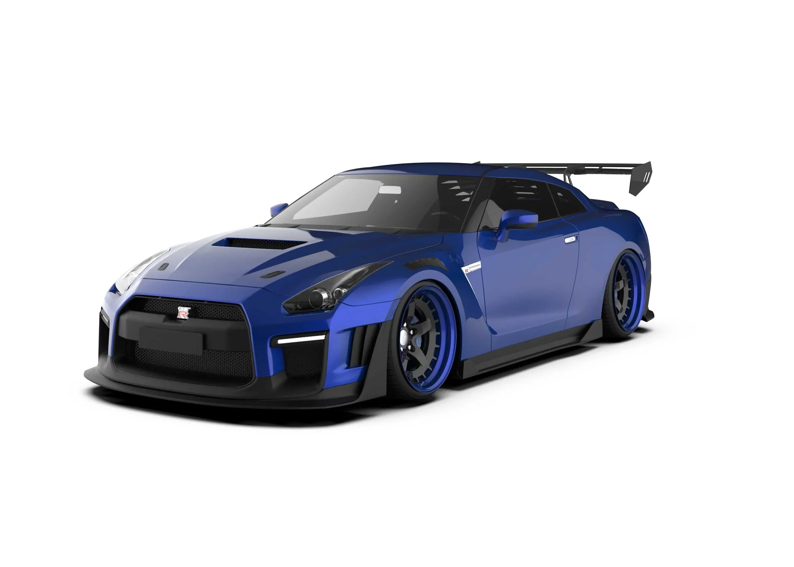Robot Craftsman Nissan GTR Body Kit (R35) Fibre Glass Reinforced Plastic Complete Body Kit (FRP) - Image 26