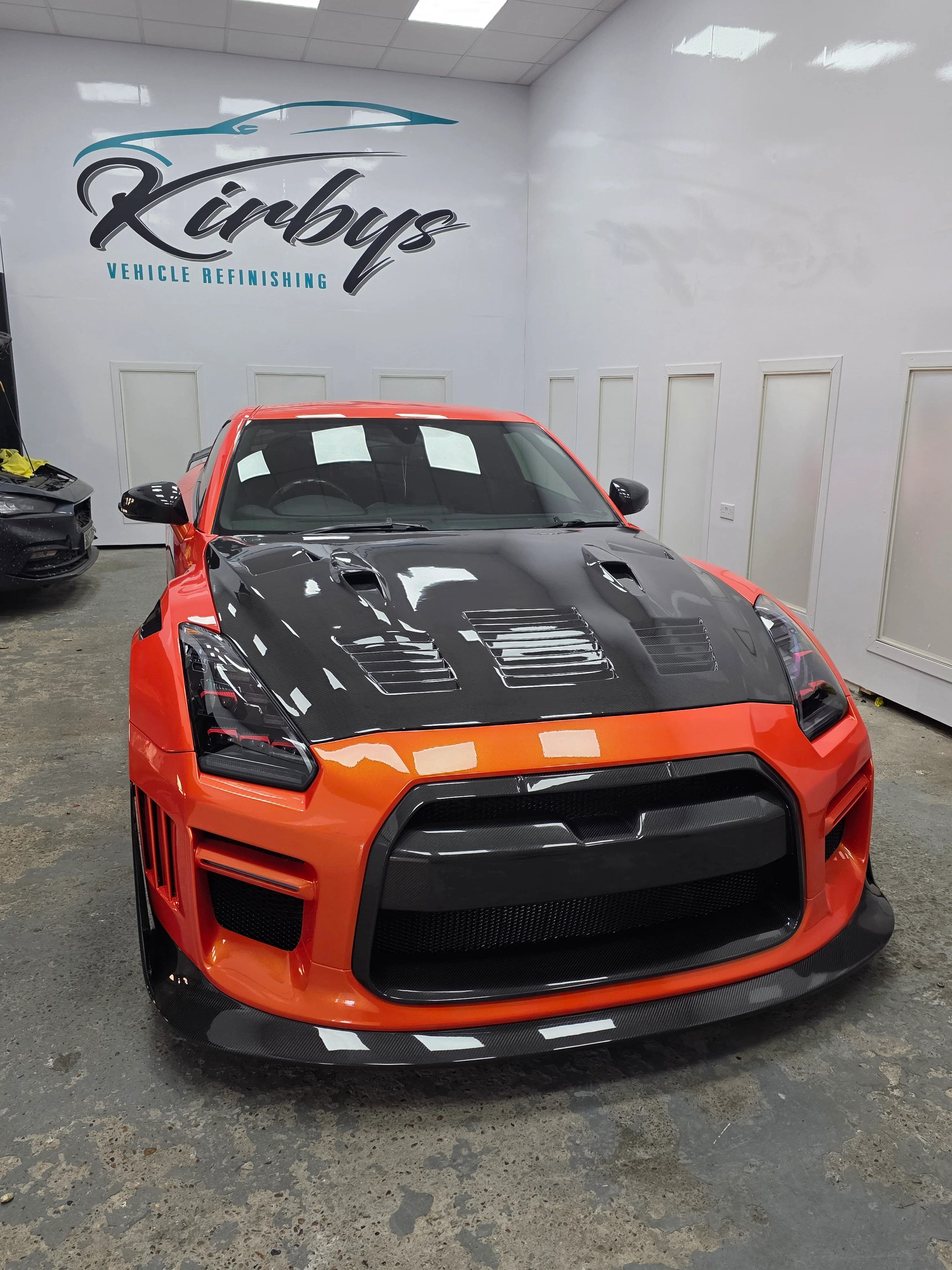 Robot Craftsman Nissan GTR Body Kit (R35) Fibre Glass Reinforced Plastic Complete Body Kit (FRP) - Image 29