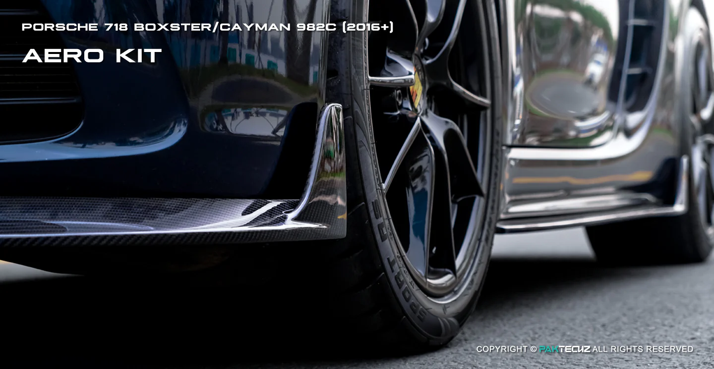 Porsche 718 2016-2020 Porsche Cayman / Boxster (GTS is not suitable) Paktechz Full Dry Carbon Aerodynamics kit - Image 17