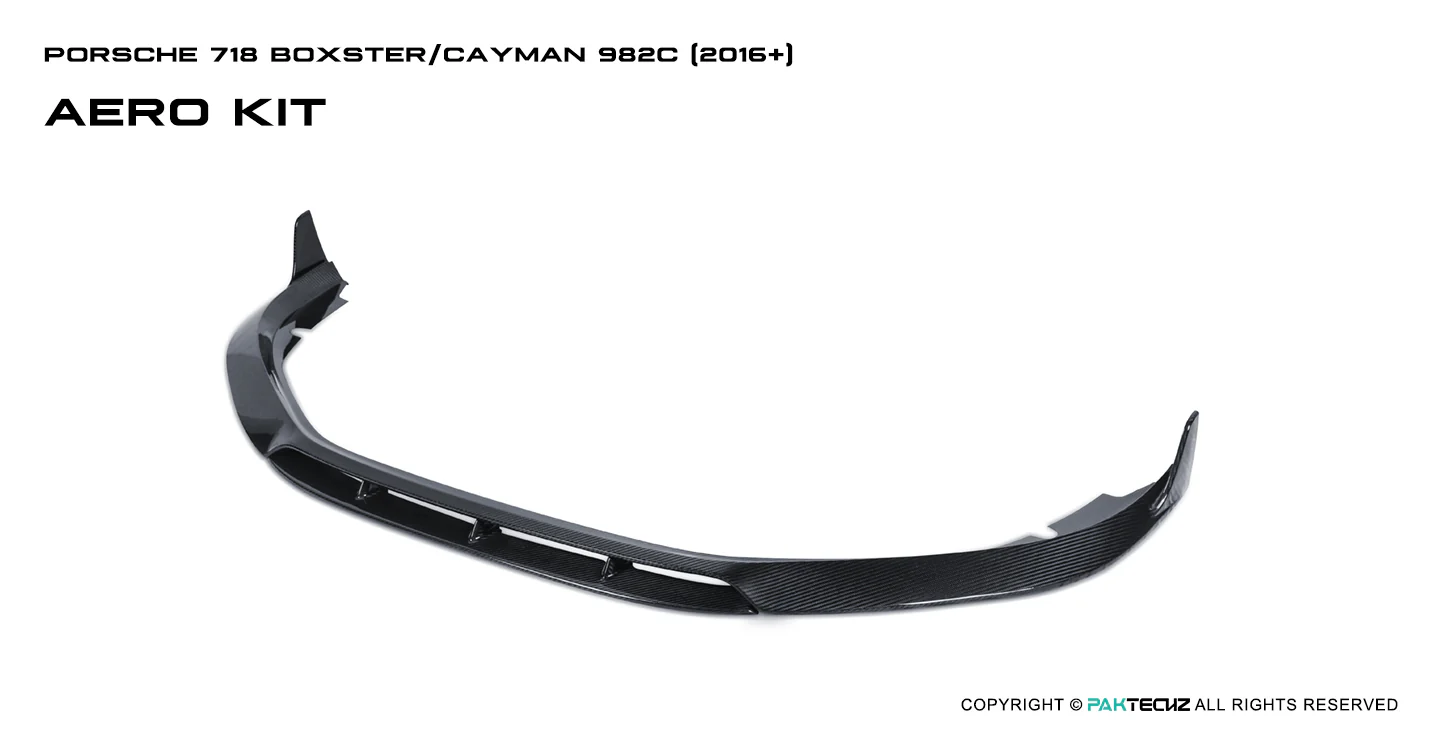 Porsche 718 2016-2020 Porsche Cayman / Boxster (GTS is not suitable) Paktechz Full Dry Carbon Aerodynamics kit - Image 21
