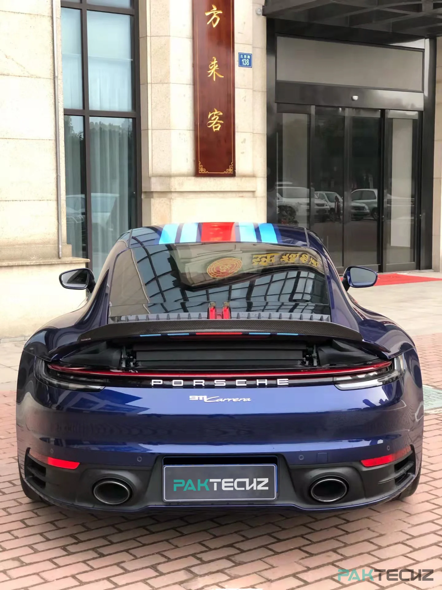 Paktechz Porsche 911 992.1 Carrera, Carrera S Full Dry Carbon Aerodynamics kit 2019-2024 - Image 23