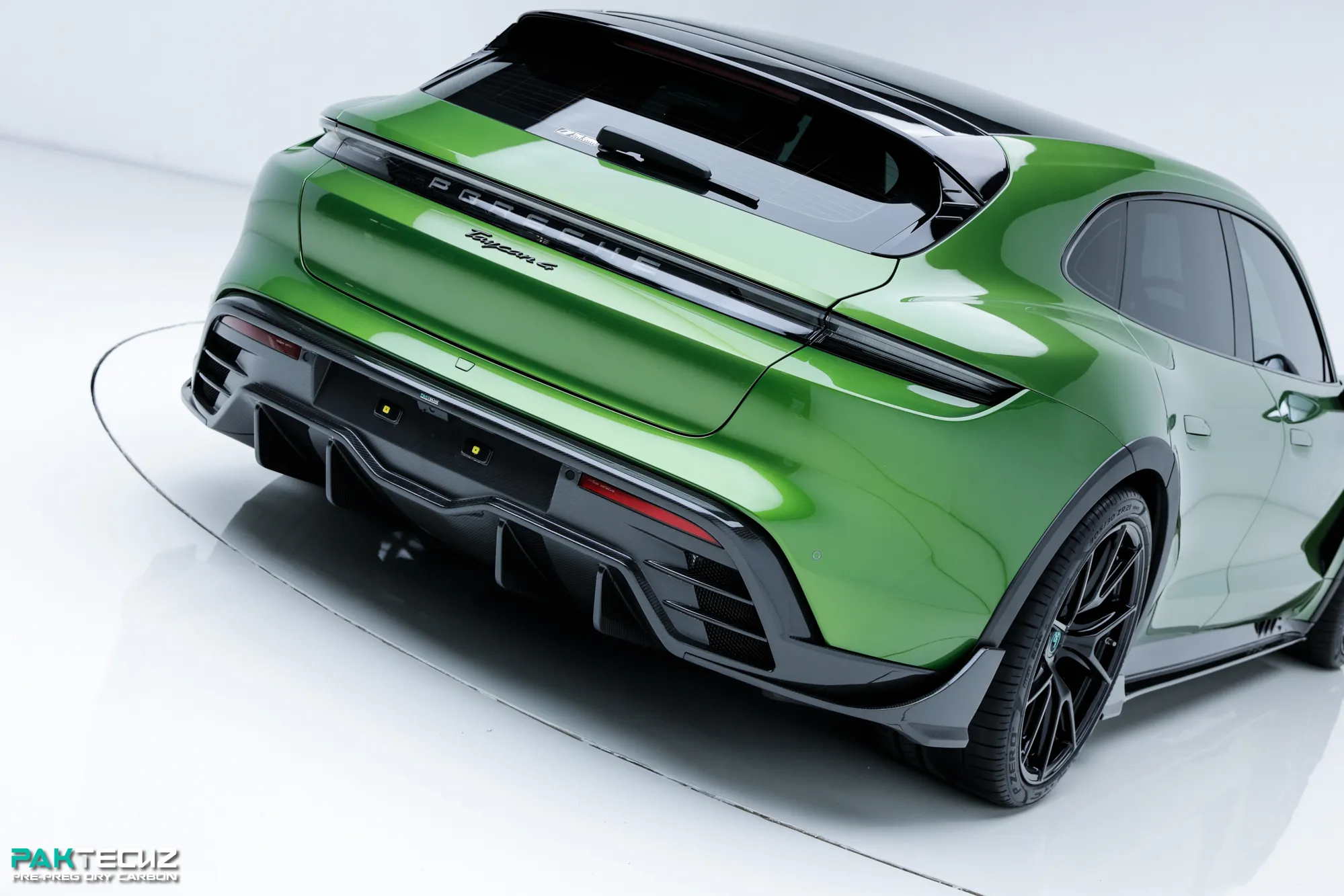 Porsche Taycan / Turismo Paktechz Full Dry Carbon Aerodynamics kit - Image 4