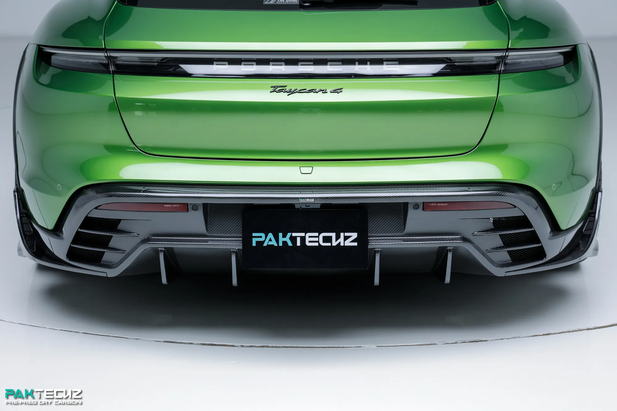 Porsche Taycan / Turismo Paktechz Full Dry Carbon Aerodynamics kit - Image 6