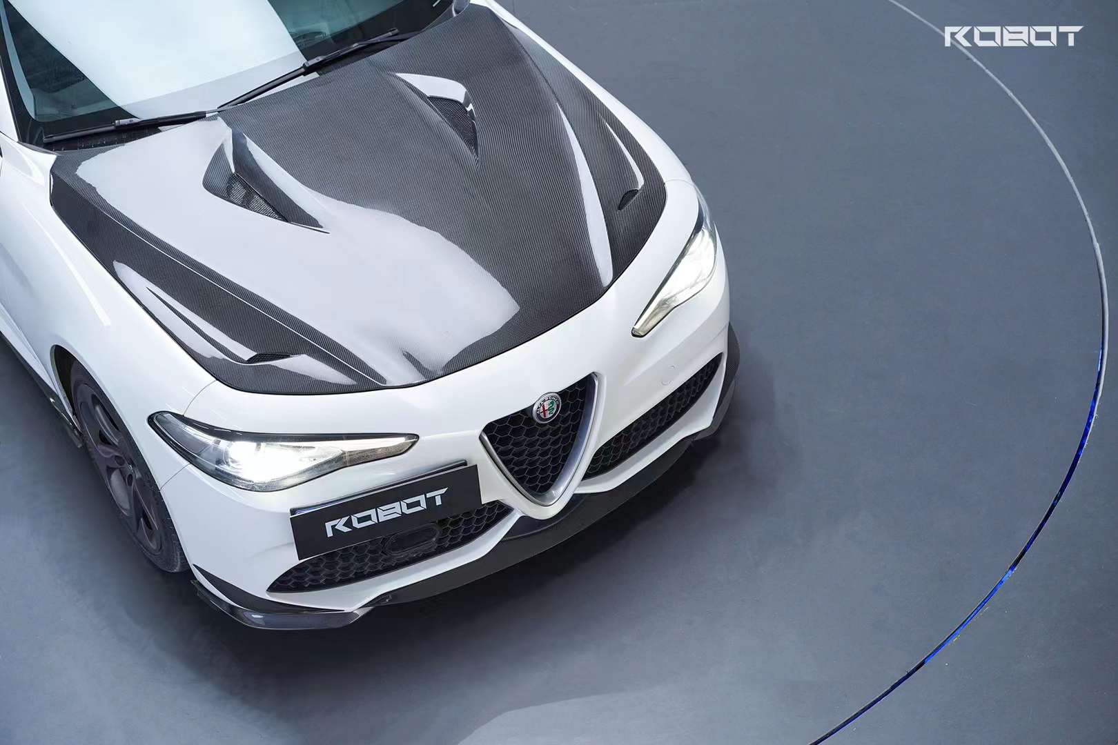 Robot Craftsman Alfa Romeo Giulia Lowline Bodykit (Hydrogai Series)  - Base FRP kit - Image 7