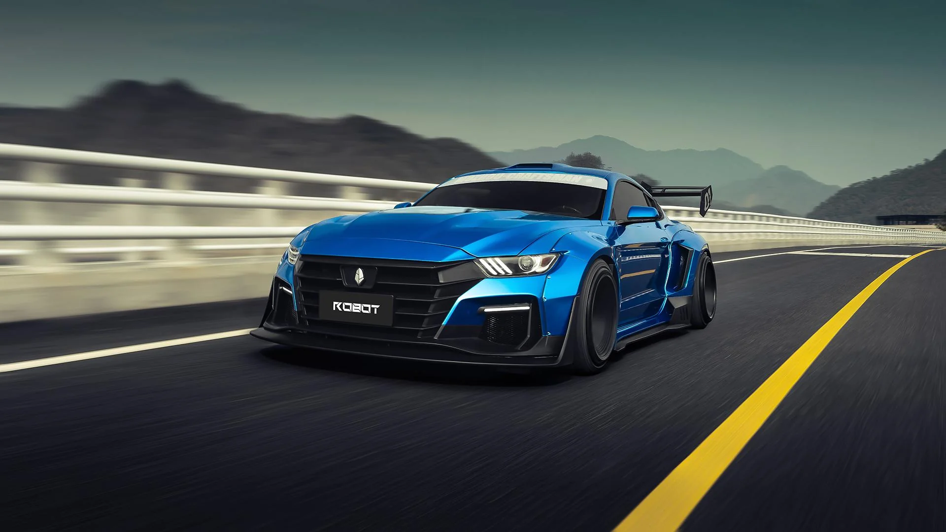 Robot Craftsman Ford Mustang Dawn Widebody Kit 2015-2023 - Image 14