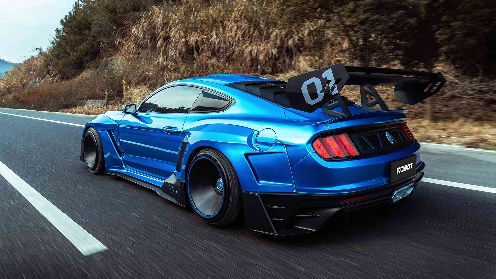 Robot Craftsman Ford Mustang Dawn Widebody Kit 2015-2023 - Image 22
