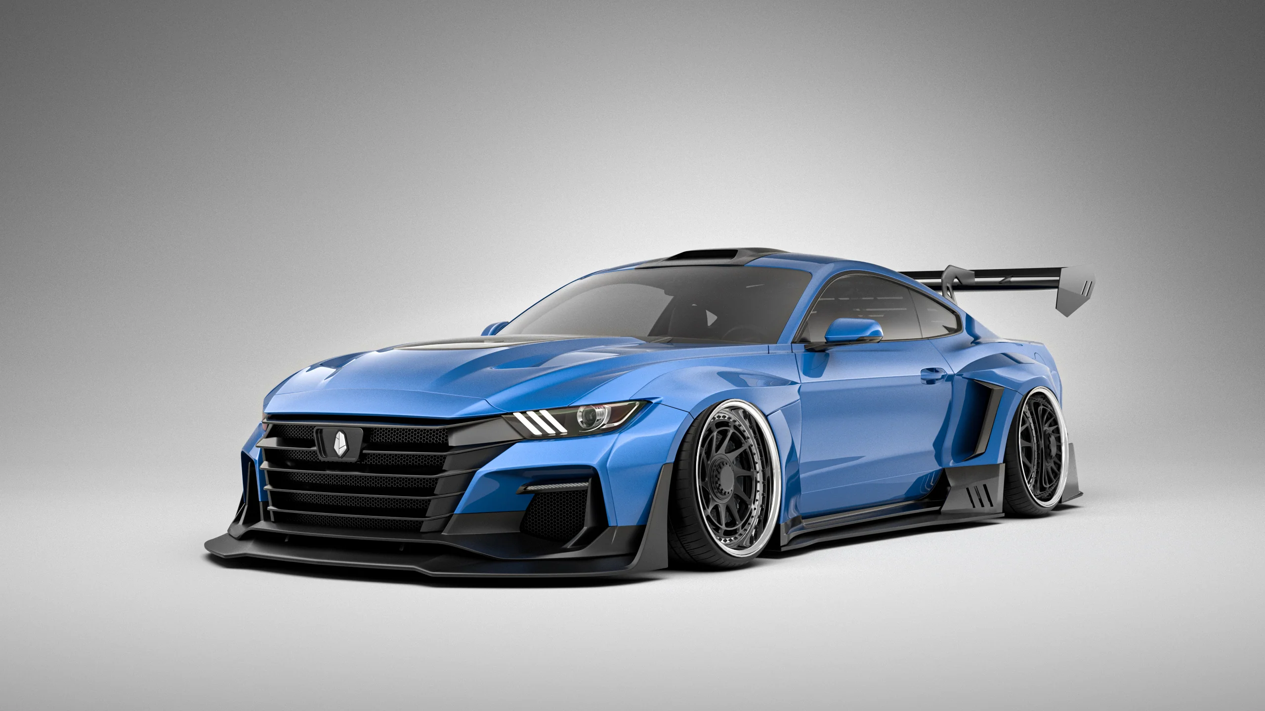 Robot Craftsman Ford Mustang Dawn Widebody Kit 2015-2023 - Image 5