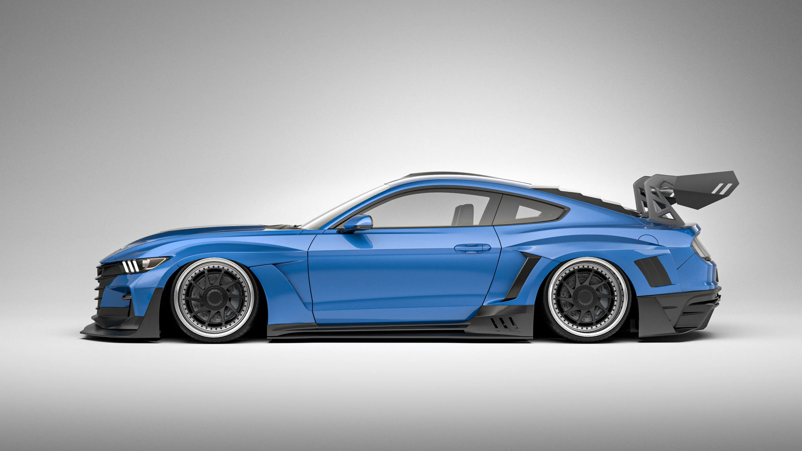 Robot Craftsman Ford Mustang Dawn Widebody Kit 2015-2023 - Image 7