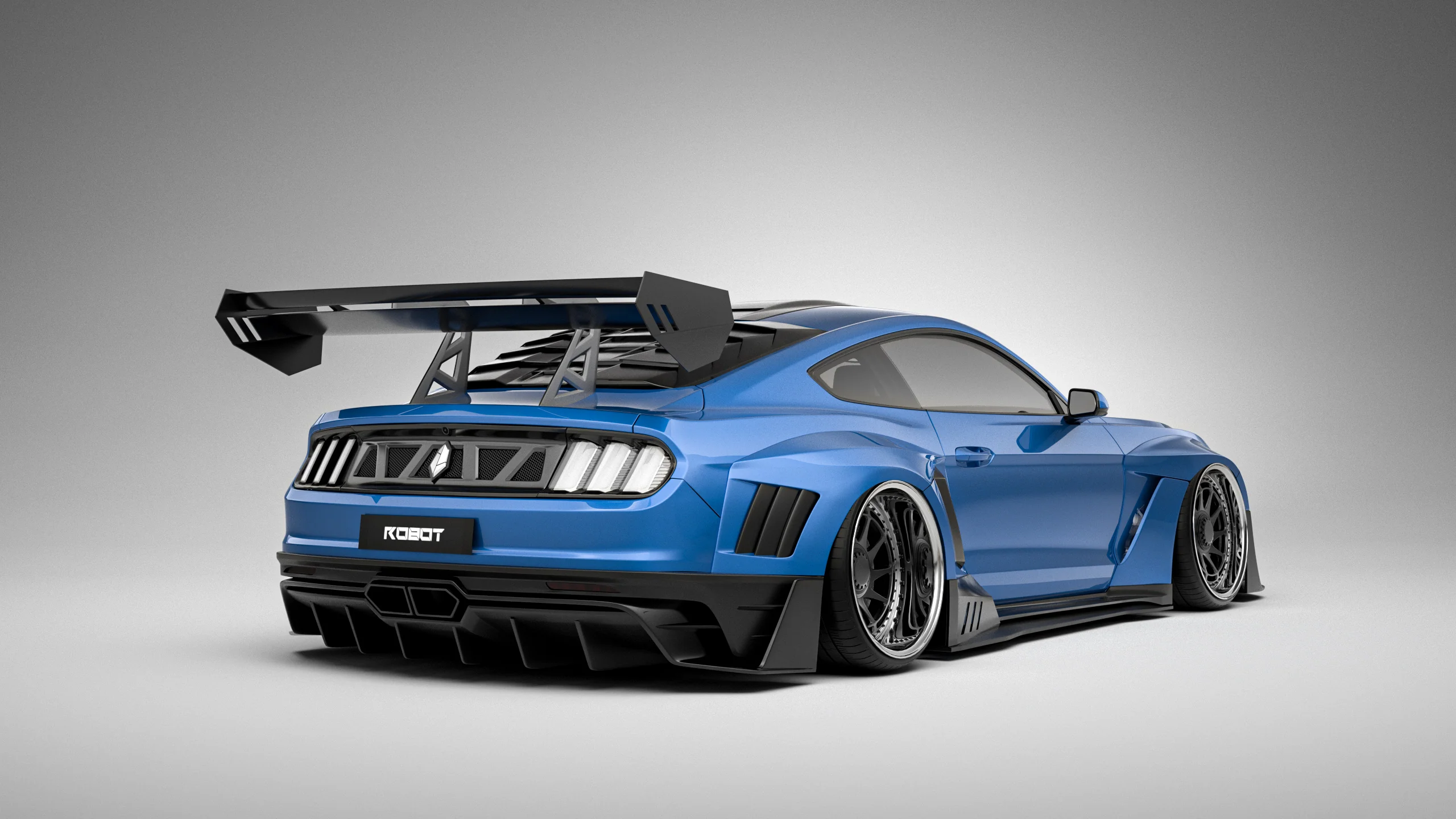 Robot Craftsman Ford Mustang Dawn Widebody Kit 2015-2023 - Image 8