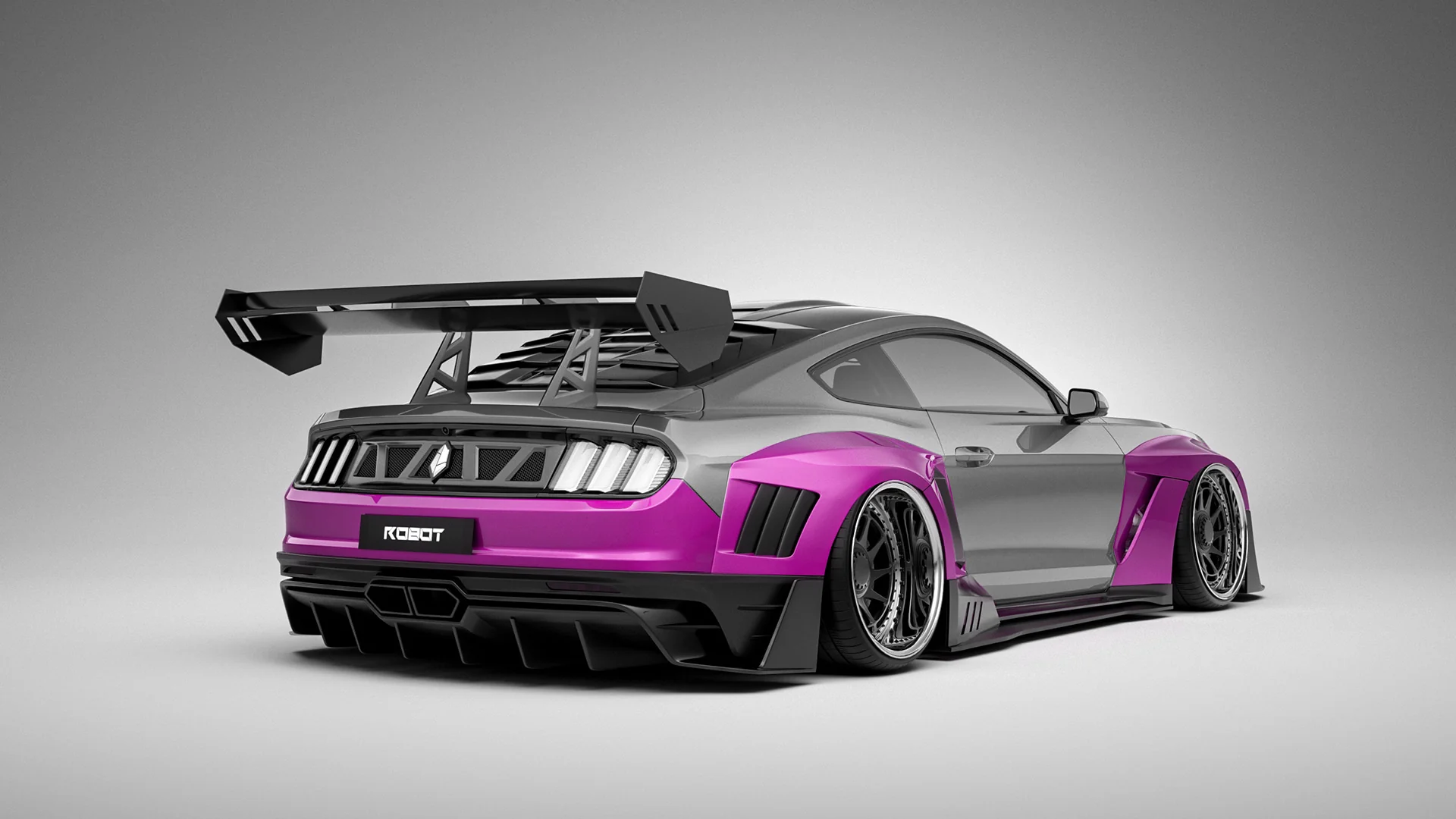 Robot Craftsman Ford Mustang Dusk Widebody Kit 2015-2023 - Image 4