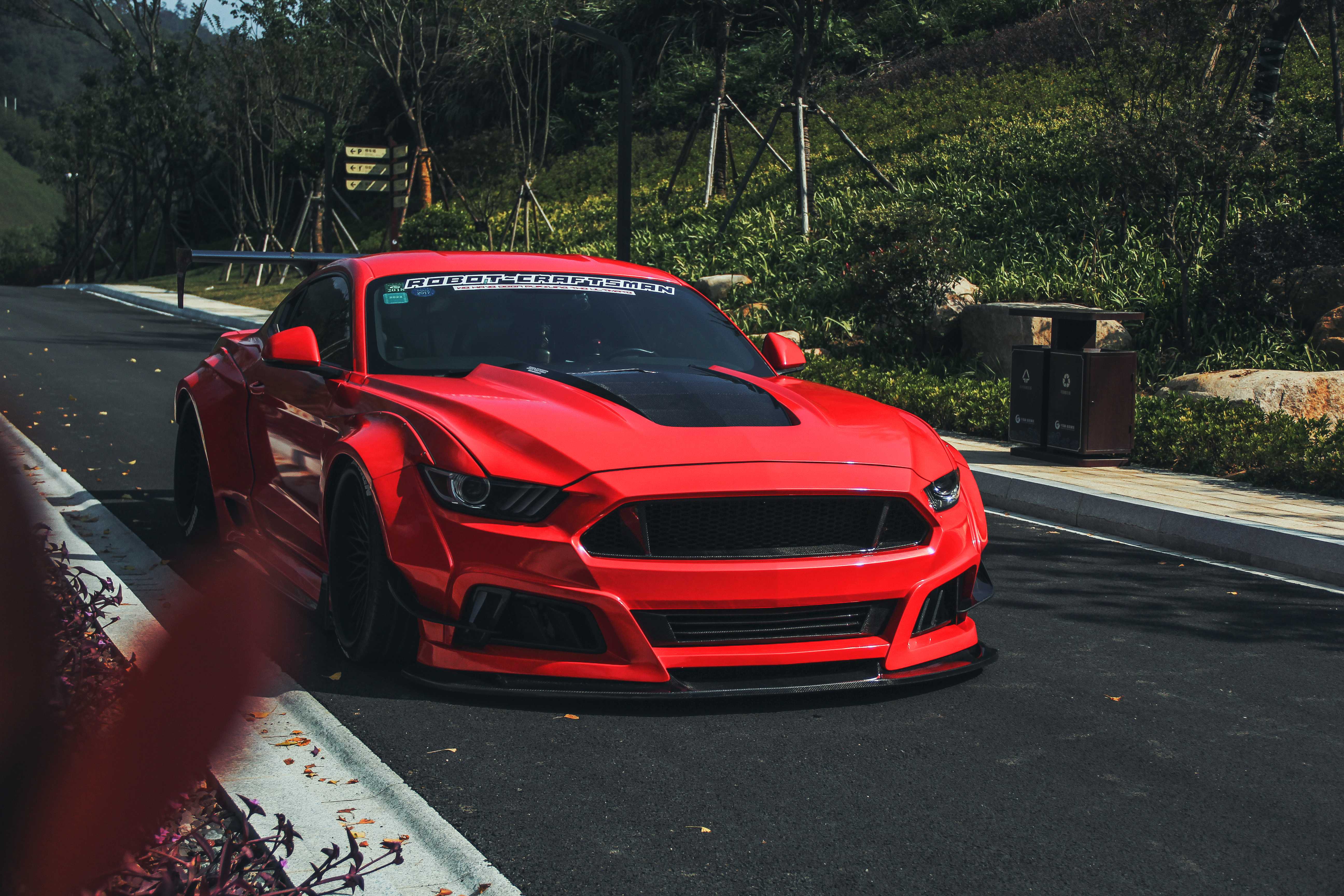 Robot Craftsman Ford Mustang V2 Fibre Glass Reinforced Plastic Complete Body Kit 2015-2023 - Image 12