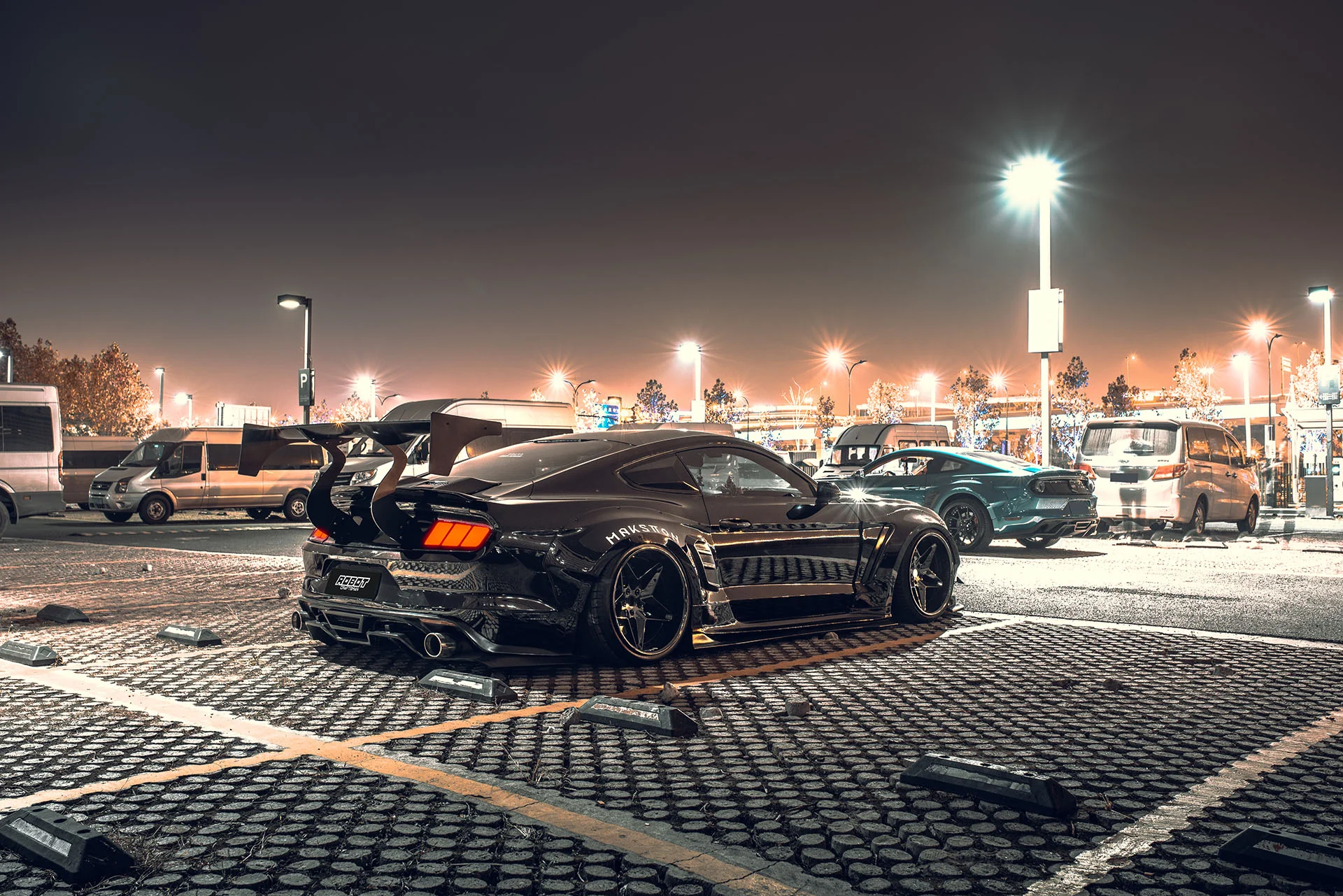 Robot Craftsman Ford Mustang V2 Fibre Glass Reinforced Plastic Complete Body Kit 2015-2023 - Image 22