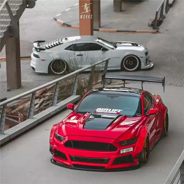 Robot Craftsman Ford Mustang V2 Fibre Glass Reinforced Plastic Complete Body Kit 2015-2023 - Image 31
