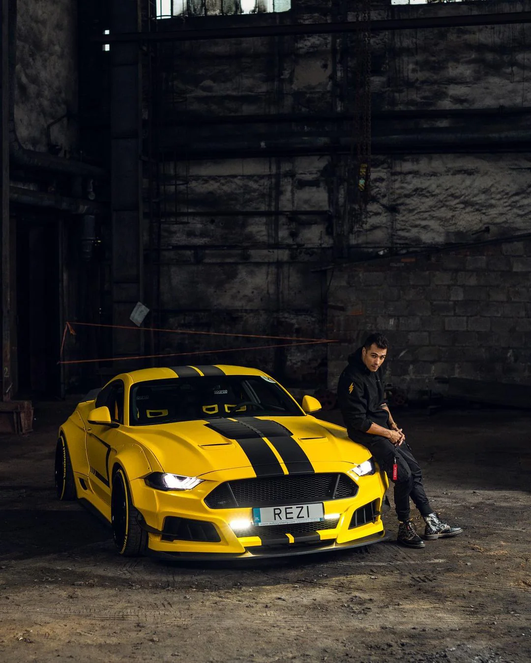 Robot Craftsman Ford Mustang V2 Fibre Glass Reinforced Plastic Complete Body Kit 2015-2023 - Image 36