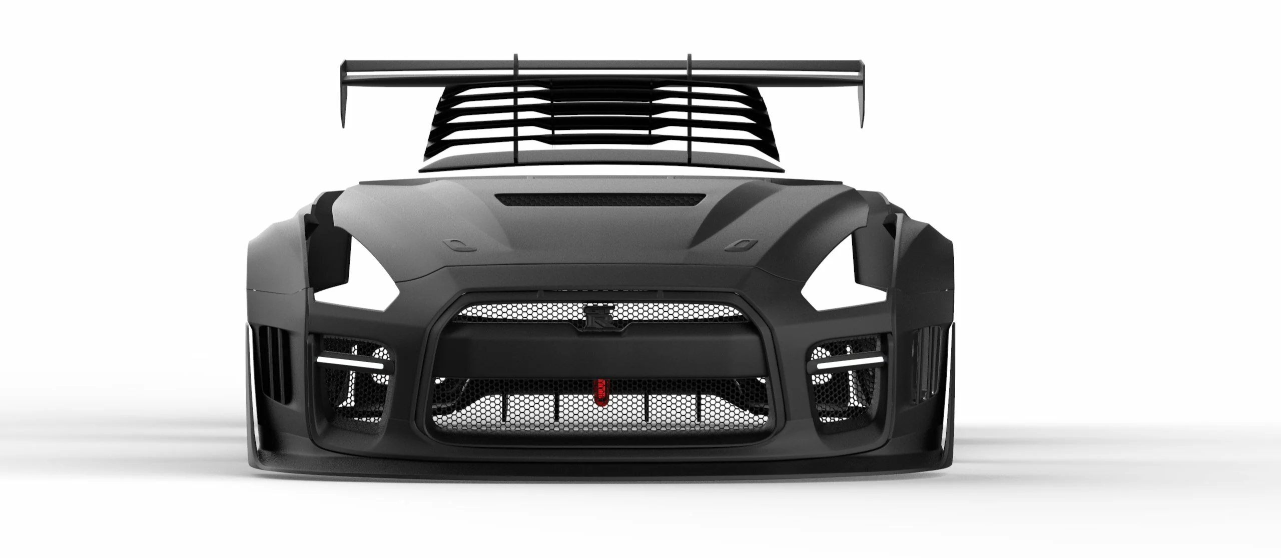 Robot Craftsman Nissan GTR Body Kit R35 WIDEBODY Fibre Glass Reinforced Plastic Complete Body Kit (FRP) - Image 34